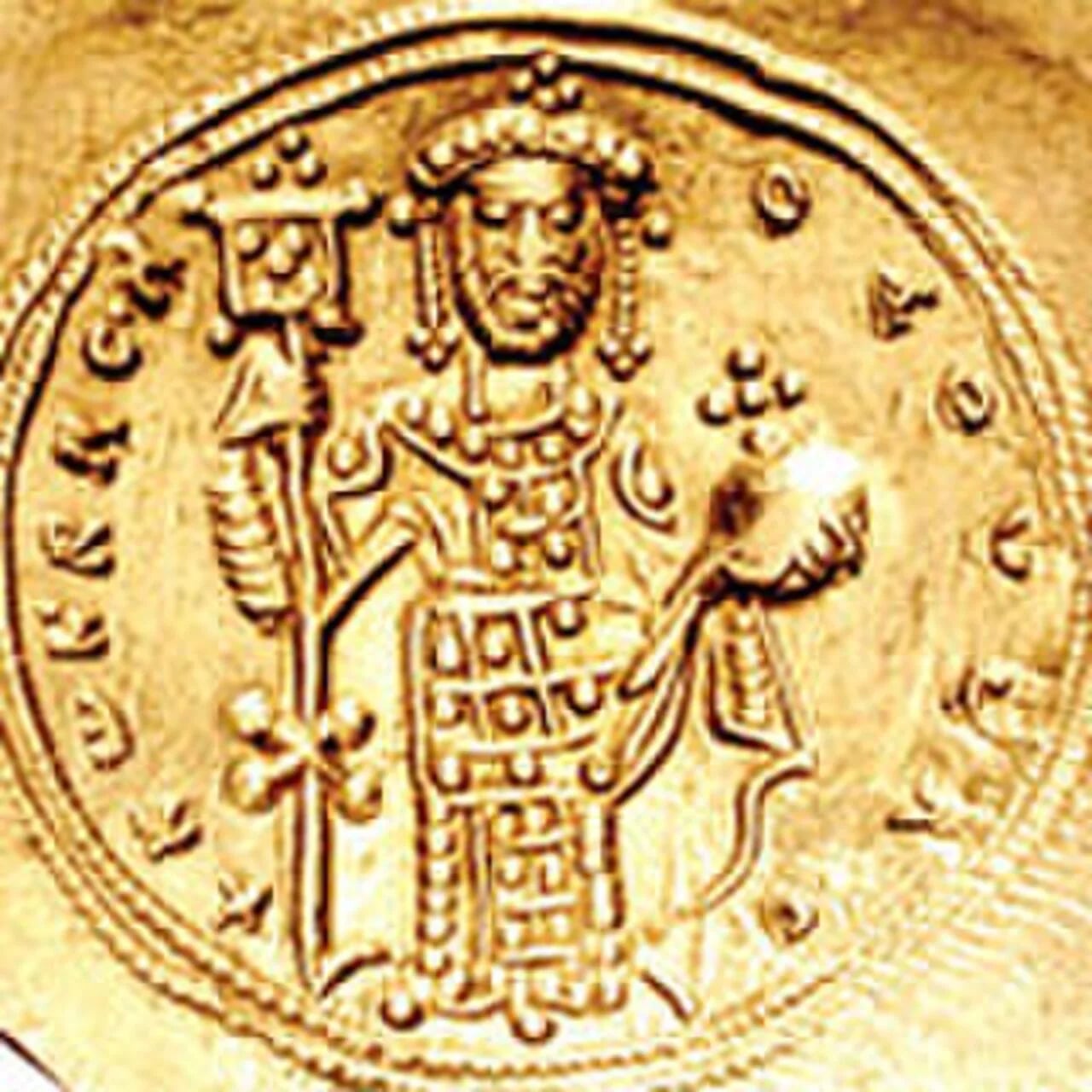 Porträt von Konstantin X. (1006–1067) – Gedenkseite