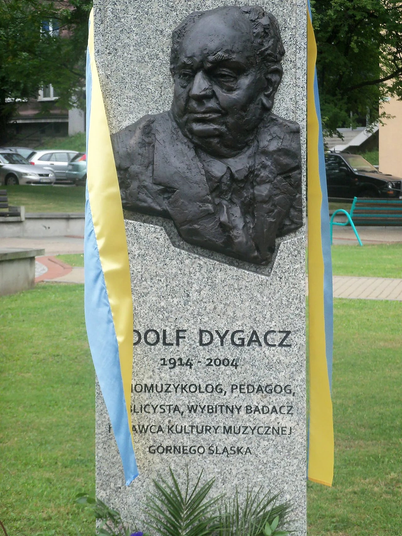 Portrait of Adolf Dygacz (1914–2004) – memorial page