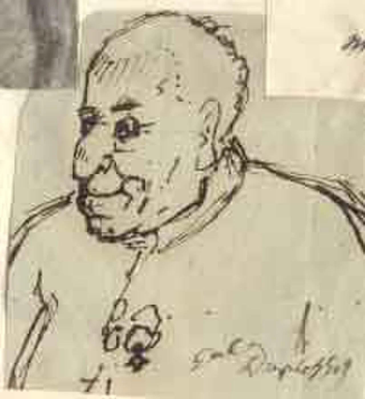 Porträt von Jean-Baptiste Vigoureux Duplessis (1735–1825) – Gedenkseite