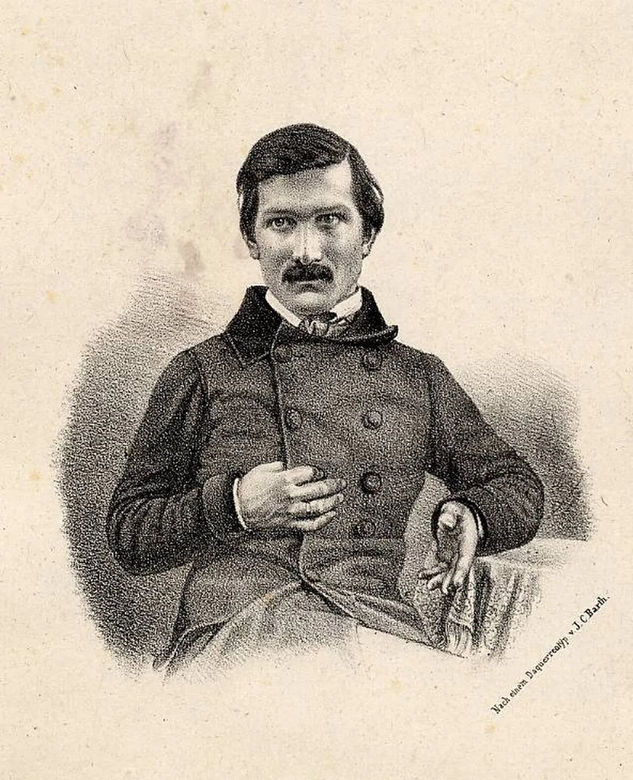 Portrait of Johann Georg Müller (1822–1849) – memorial page