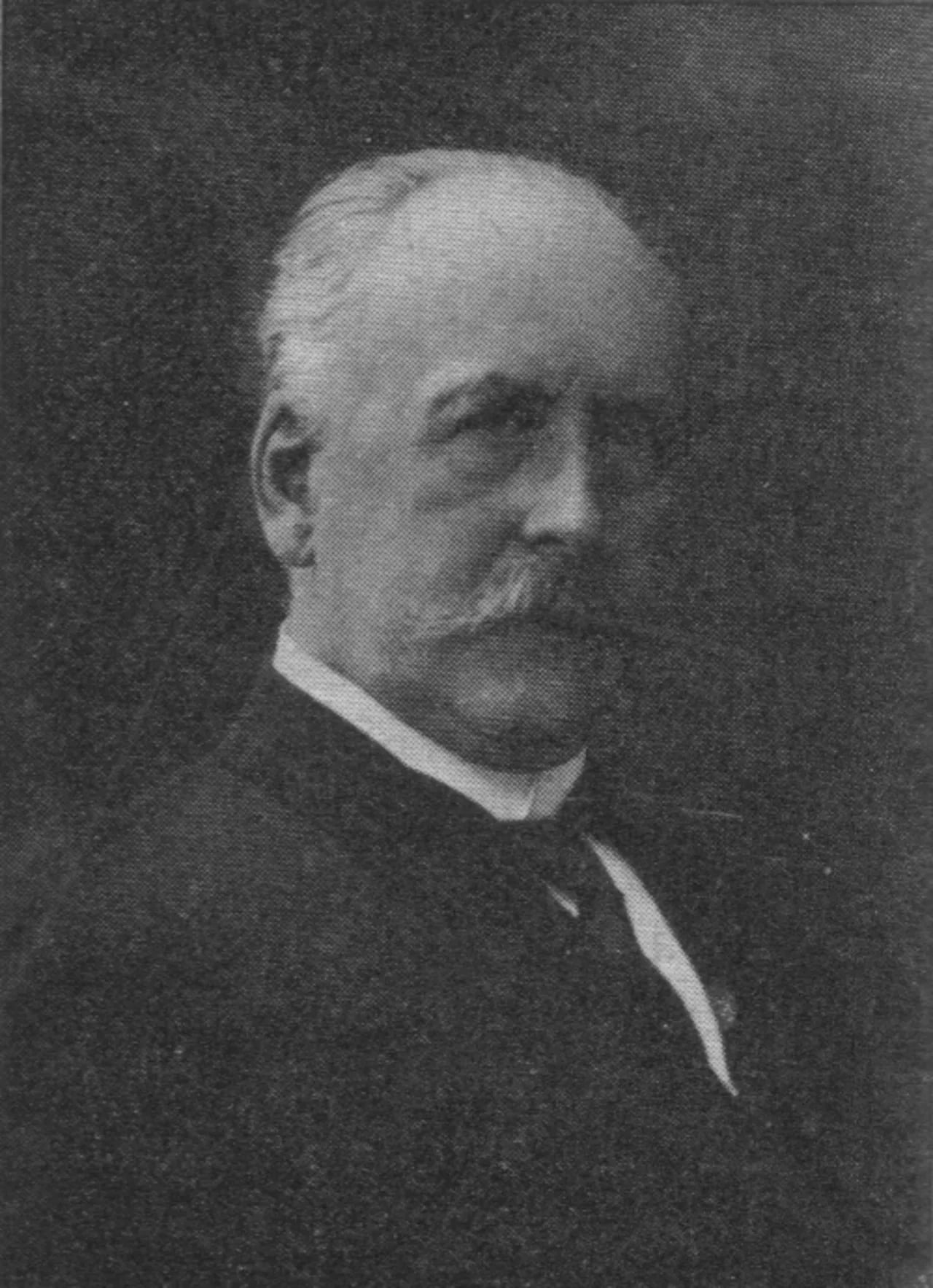 Porträt von Ebbe Hertzberg (1847–1912) – Gedenkseite