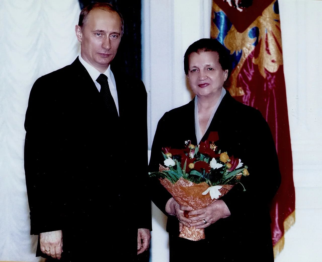 Porträt von Lidija Michailowna Scharkowa (1926–2009) – Gedenkseite