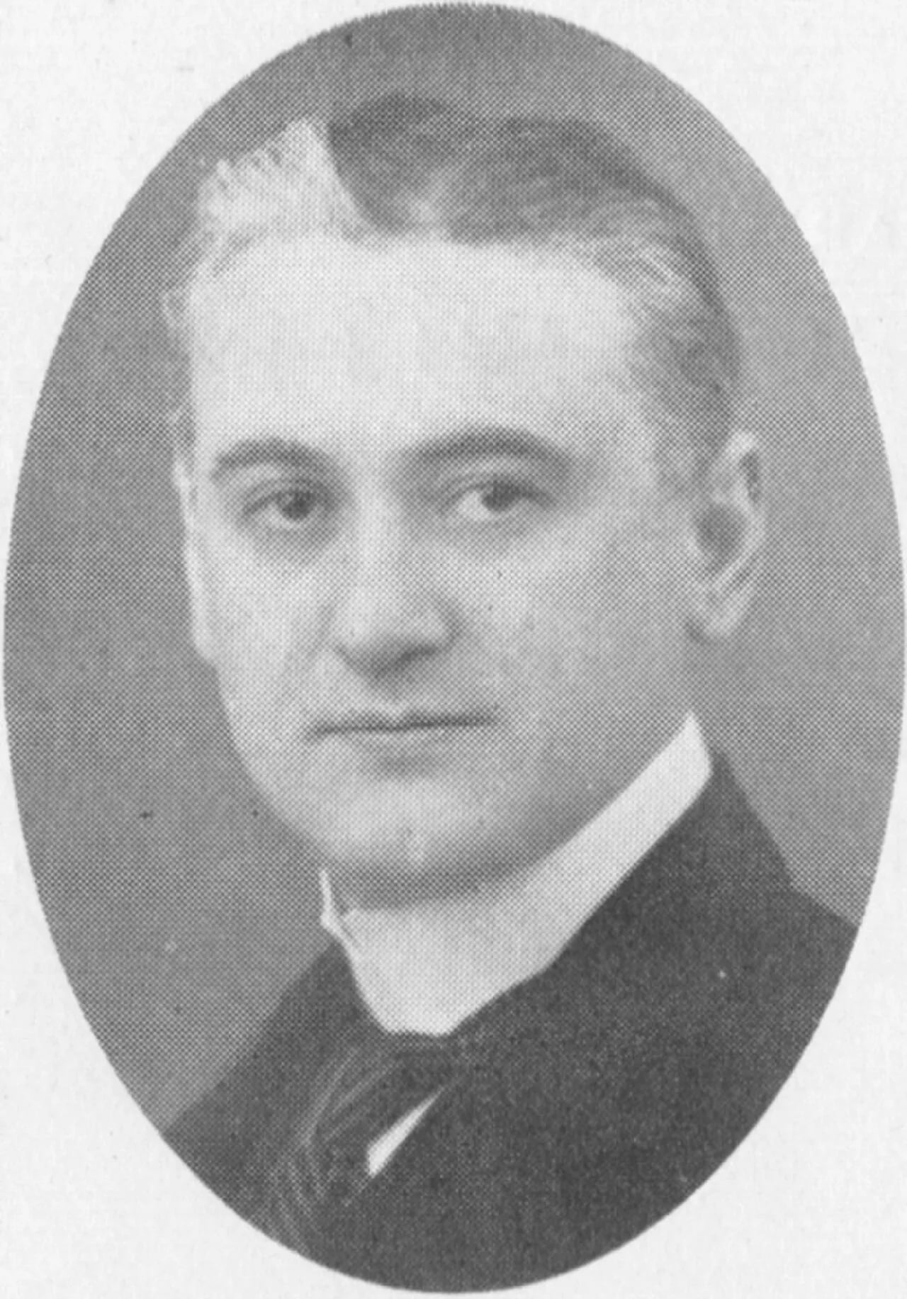 Porträt von August Nachmanson (1878–1946) – Gedenkseite