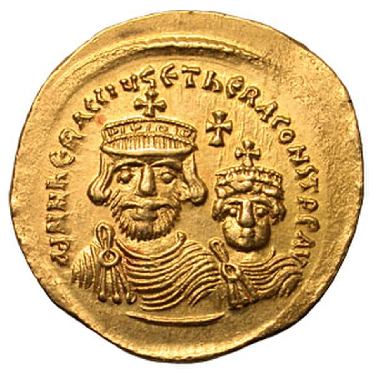 Portrait of Herakleios (575–641) – memorial page