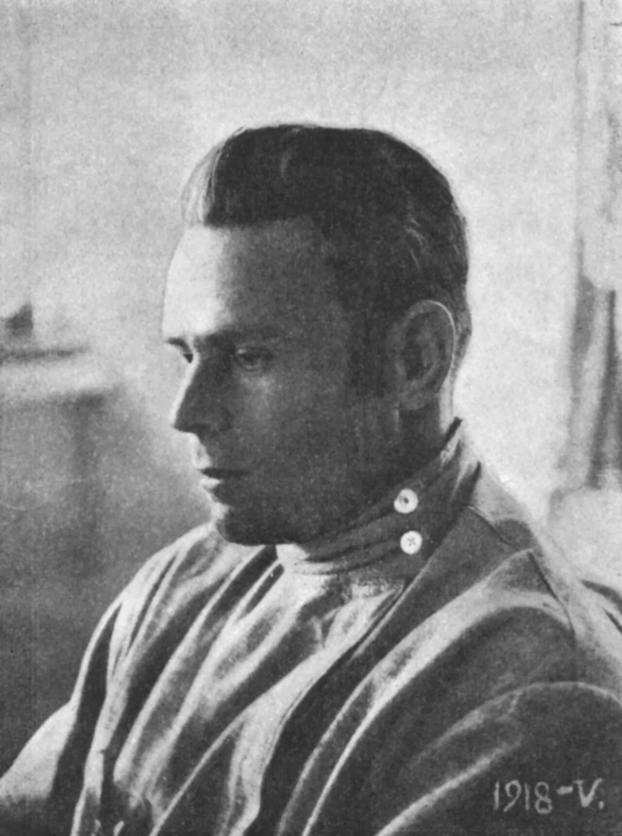 Porträt von Andrii Zalyvchyi (1892–1918) – Gedenkseite
