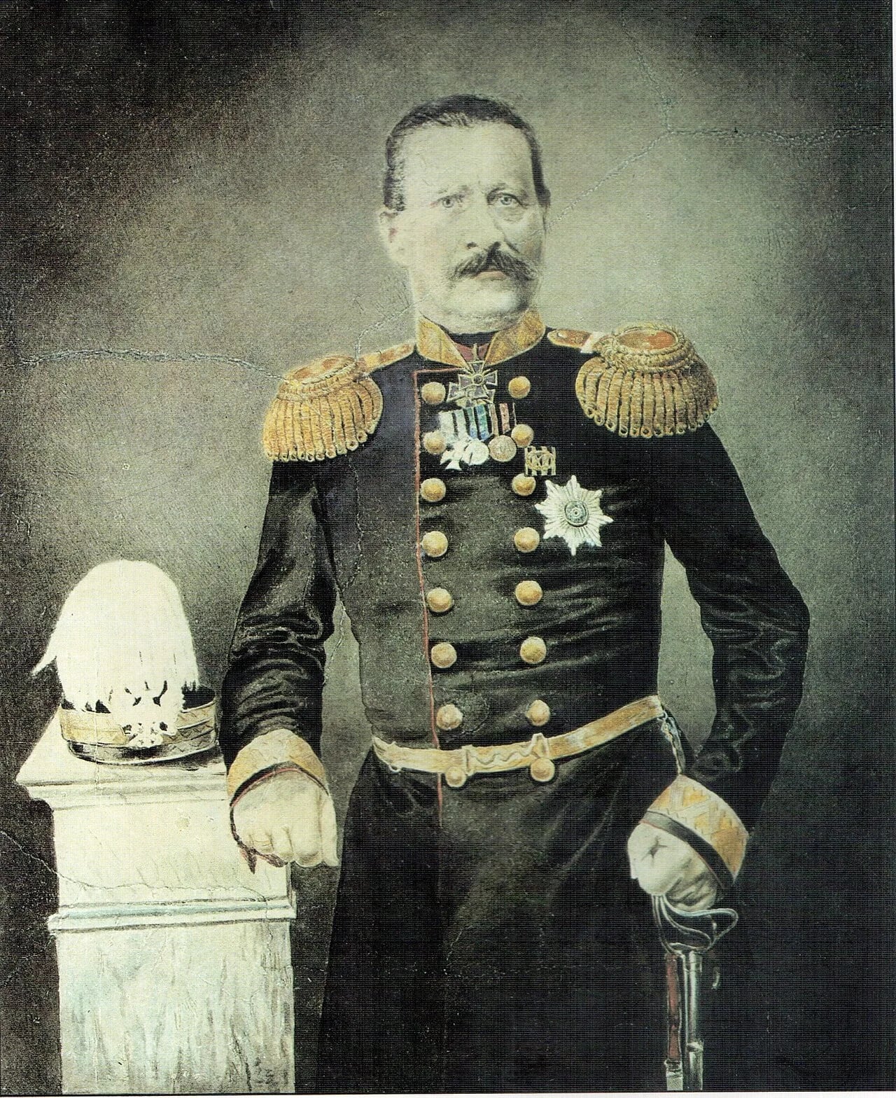 Portrait of Pawel Nikolajewitsch Samjatnin (1805–1879) – memorial page