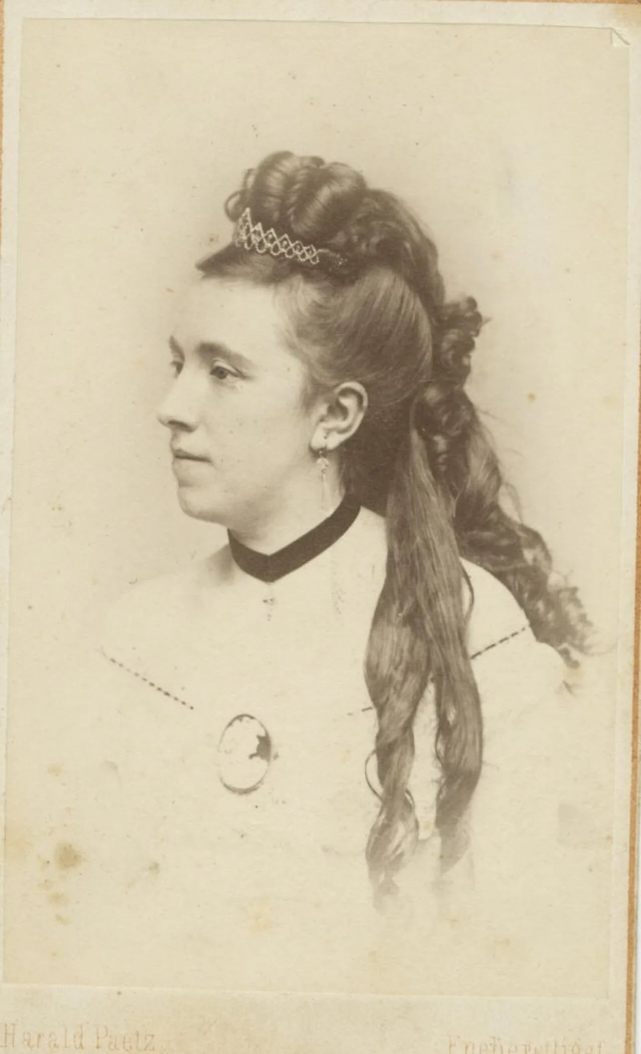 Porträt von Hilda Wideberg (1841–1927) – Gedenkseite