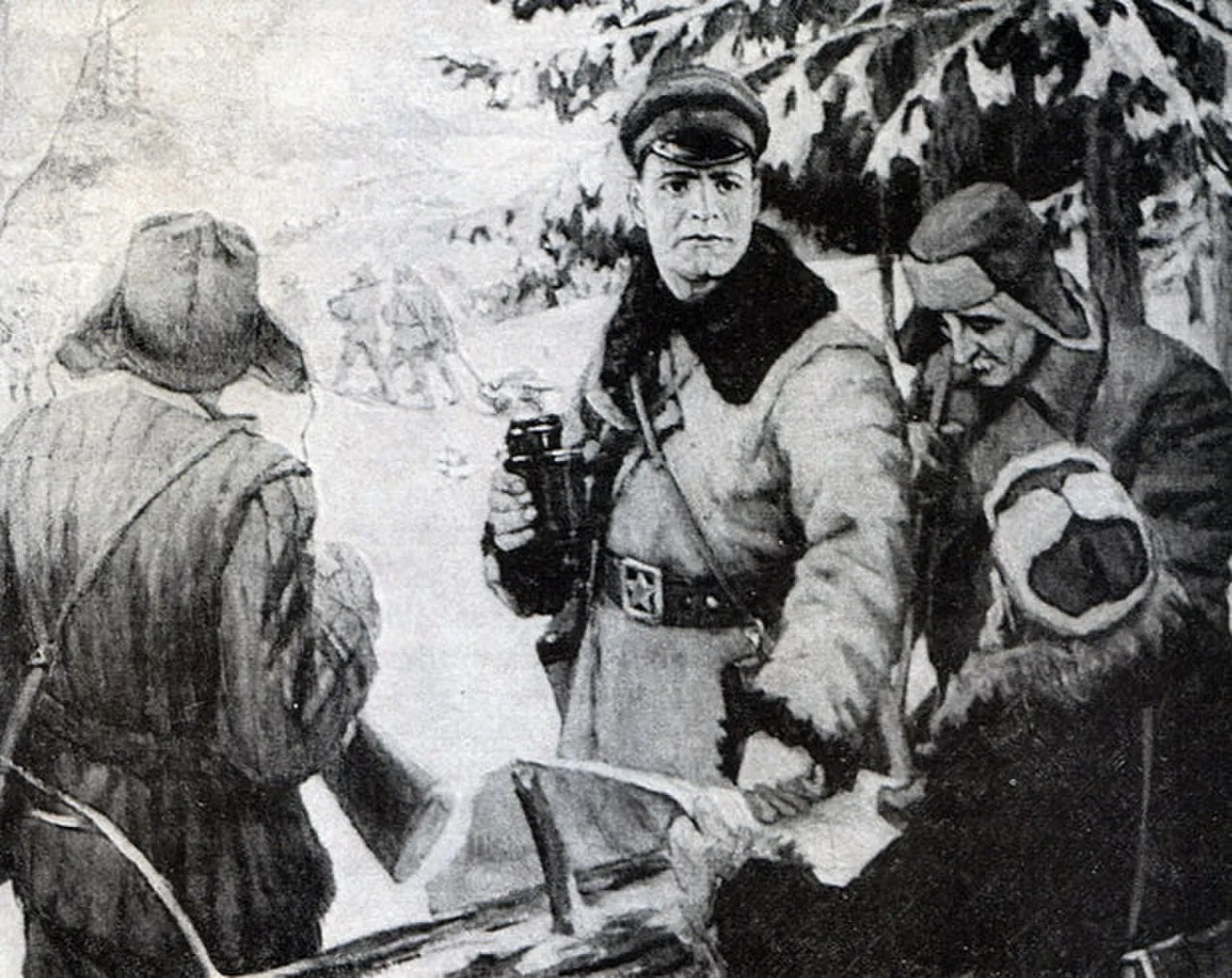 Porträt von Konstantin Sergeevich Zaslonov (1909–1942) – Gedenkseite