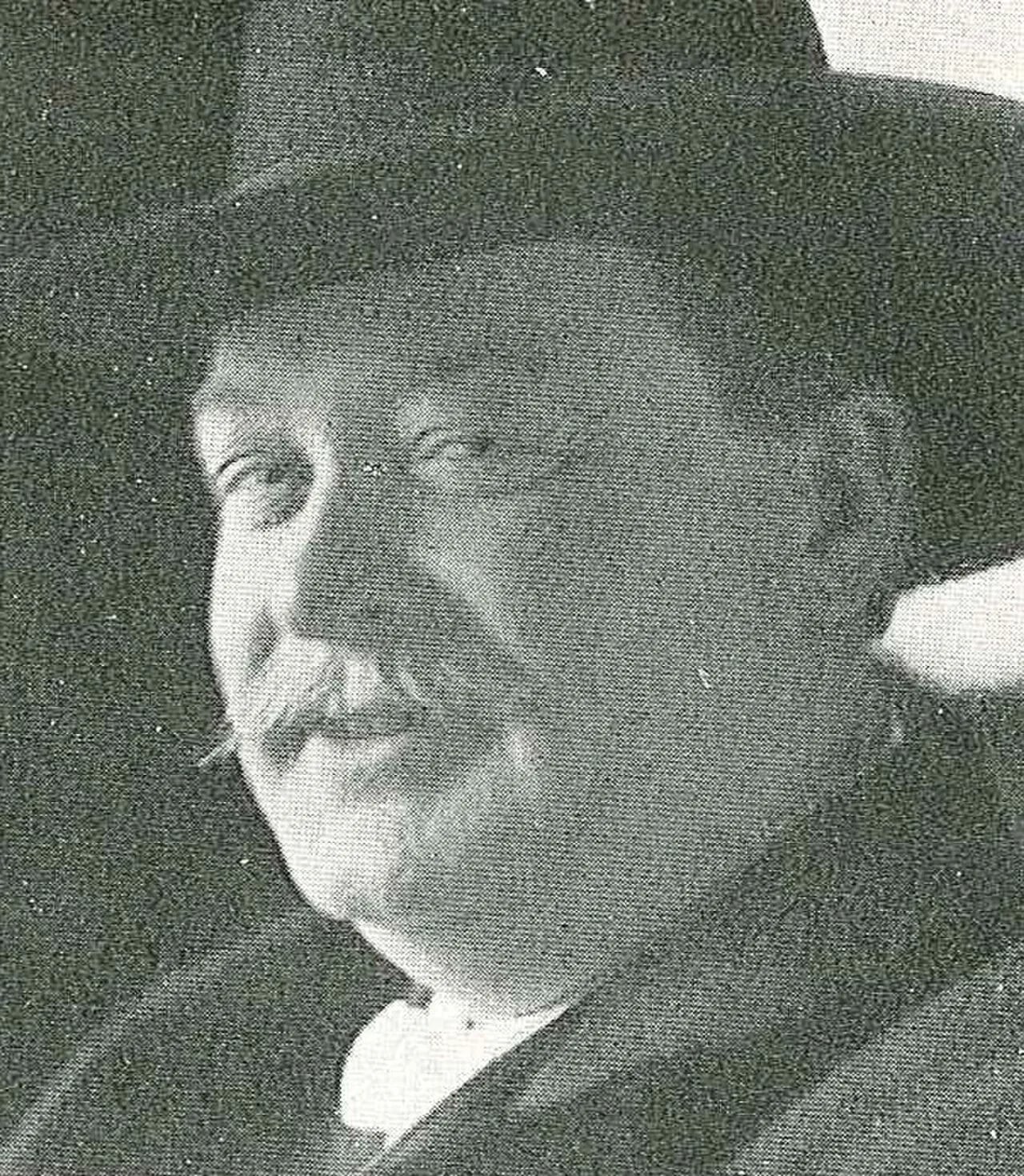 Porträt von Lars Zetterquist (1860–1946) – Gedenkseite