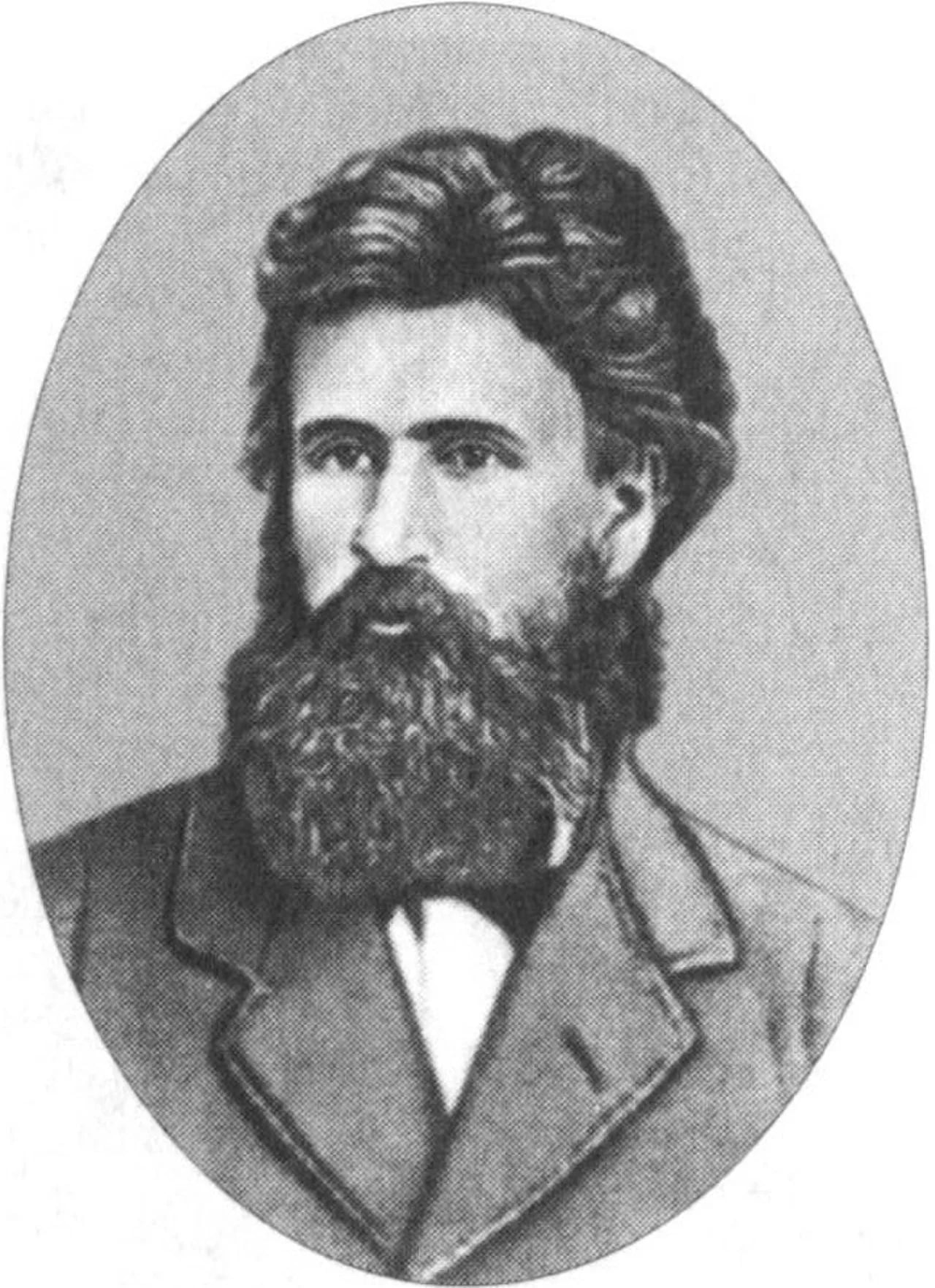 Portrait of Nikolai Ziber (1844–1888) – memorial page
