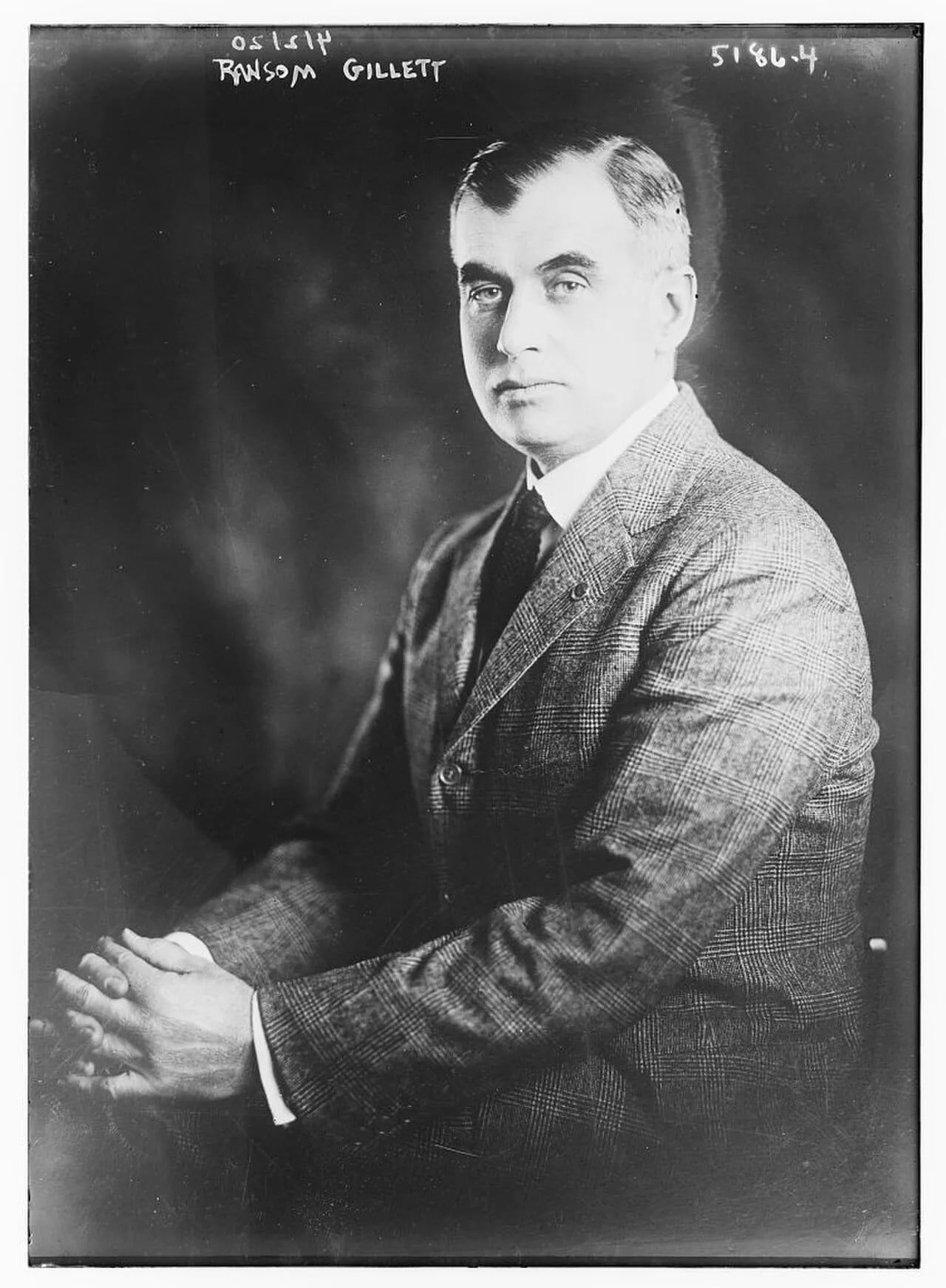 Porträt von Ransom Hooker Gillett (1877–1941) – Gedenkseite