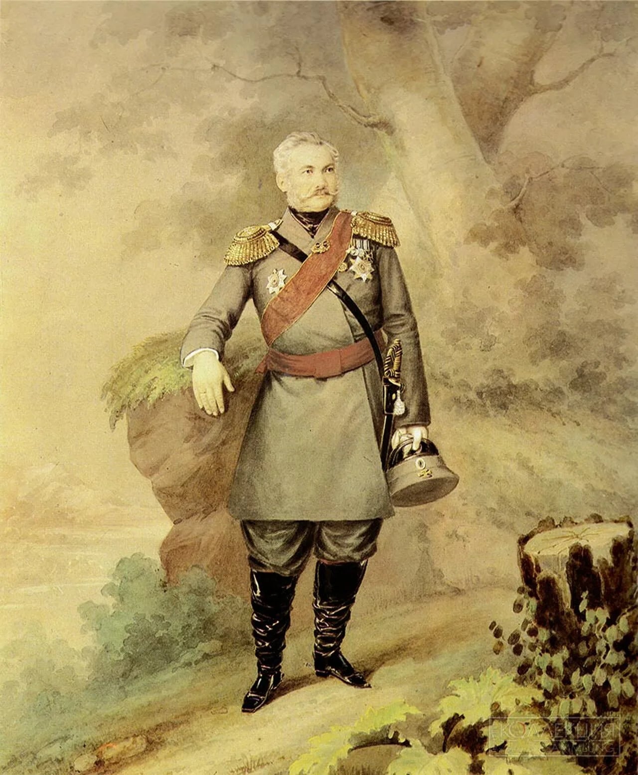 Portrait of Jelpidifor Surow (1798–1871) – memorial page