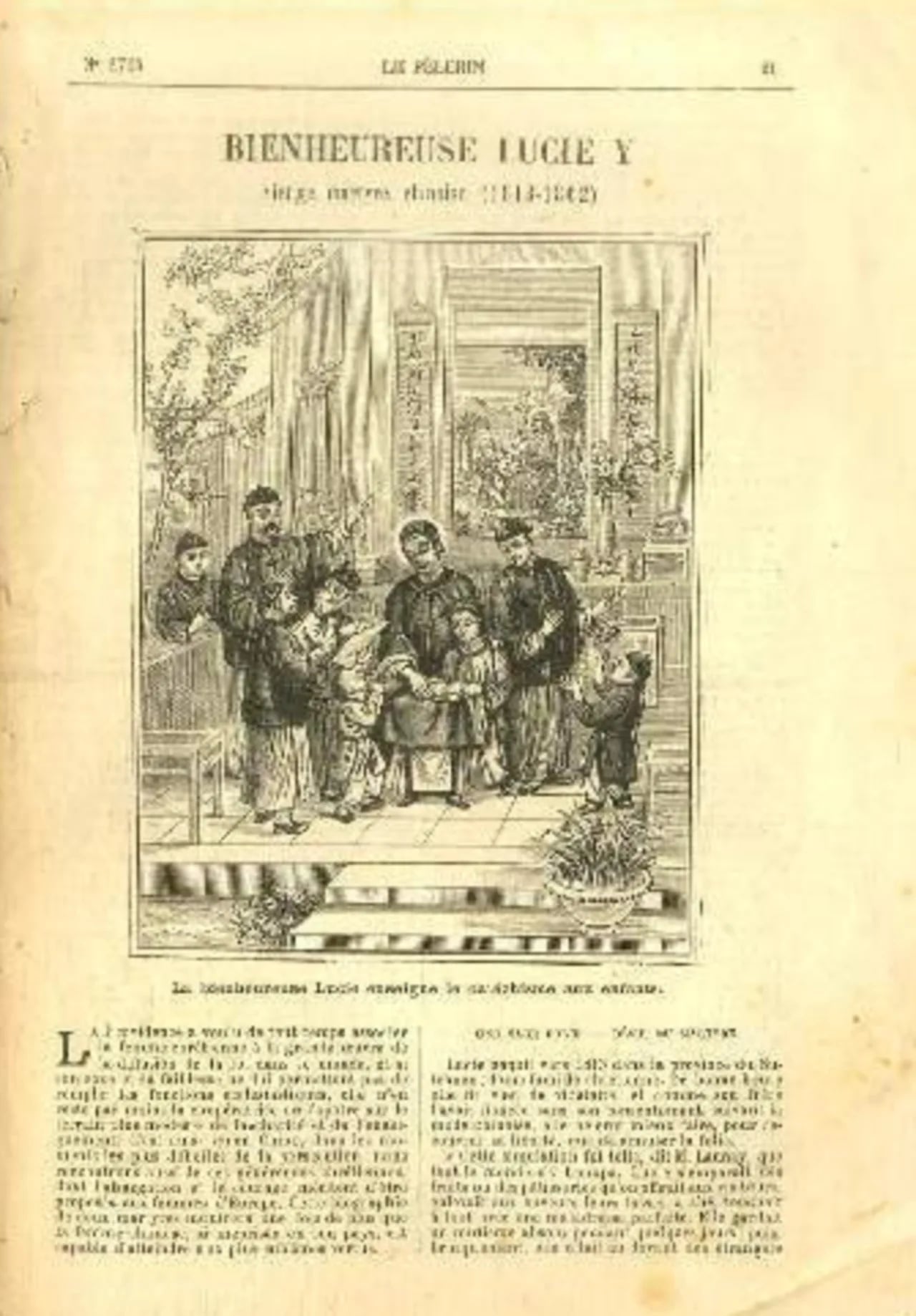 Portrait of Lucy Yi Zhenmei (1815–1862) – memorial page
