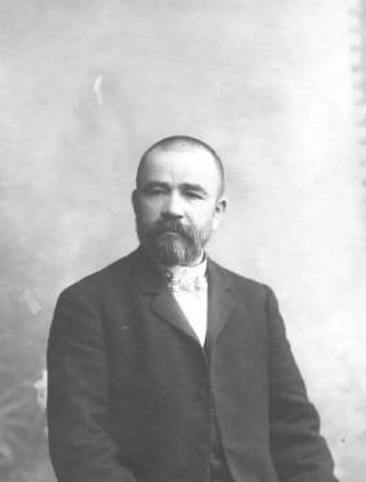 Porträt von Jakow Kondratjewitsch Imschenezki (1858–1938) – Gedenkseite