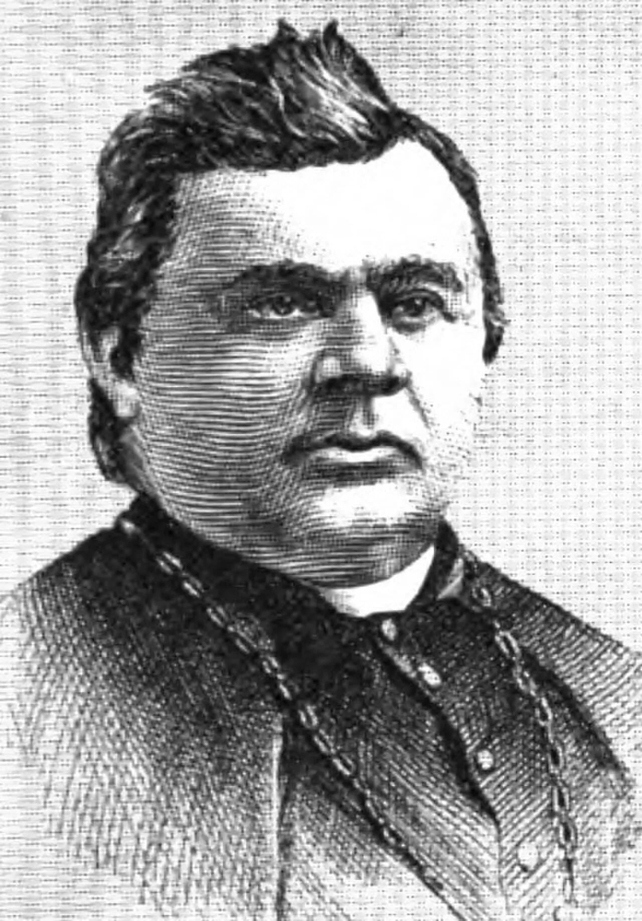 Portrait of Egidius Junger (1833–1895) – memorial page