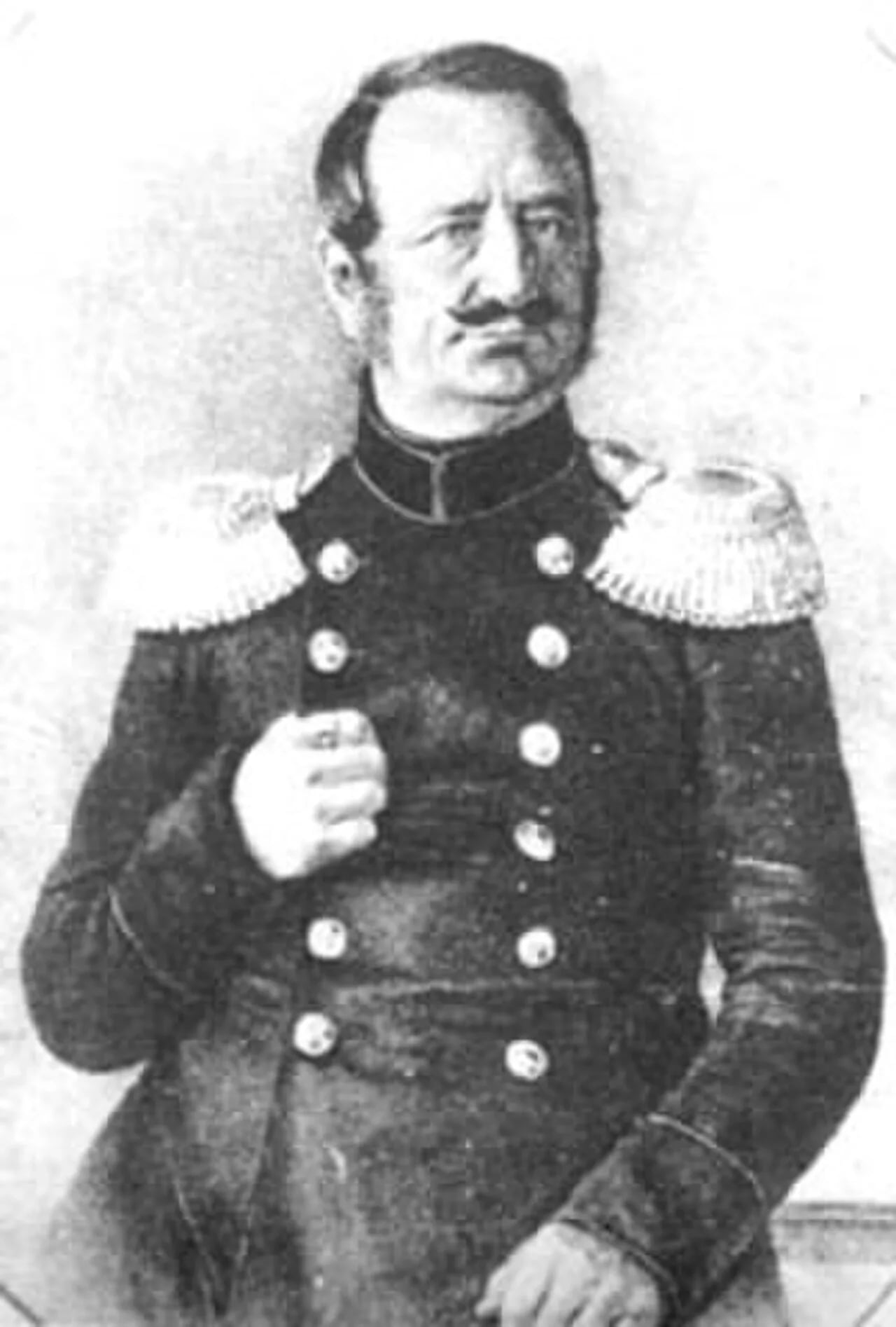 Porträt von Grigori Andrejewitsch Iossa (1804–1874) – Gedenkseite