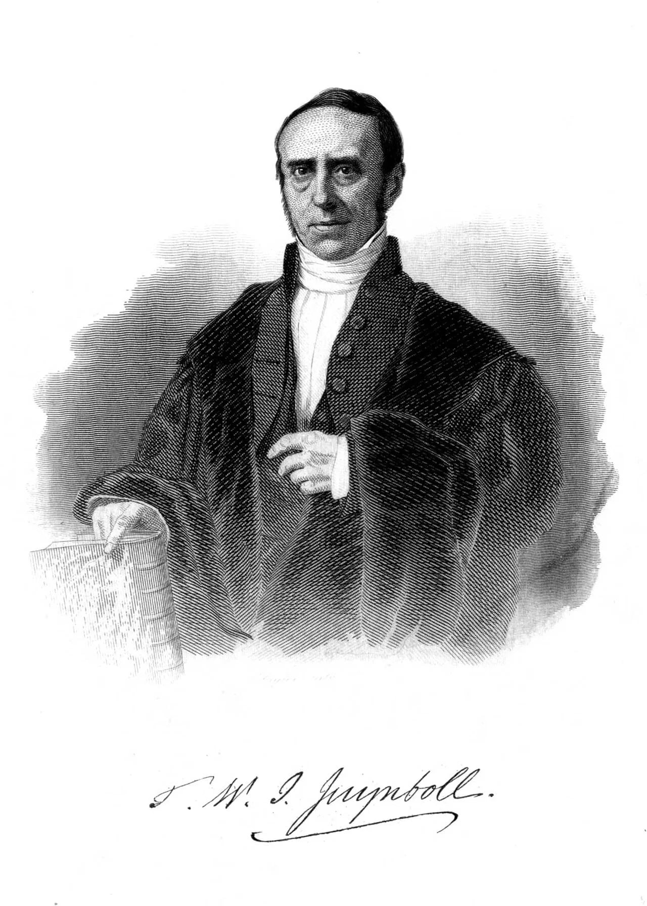 Portrait of Theodoor Willem Johannes Juynboll (1802–1861) – memorial page