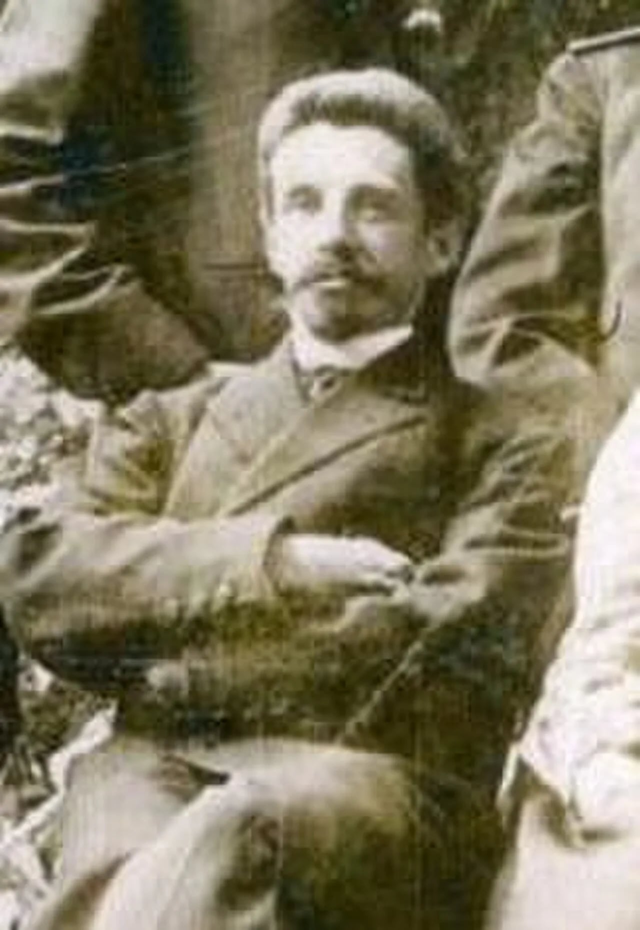 Porträt von Grigori Odissejewitsch Kalmykow (1873–1942) – Gedenkseite