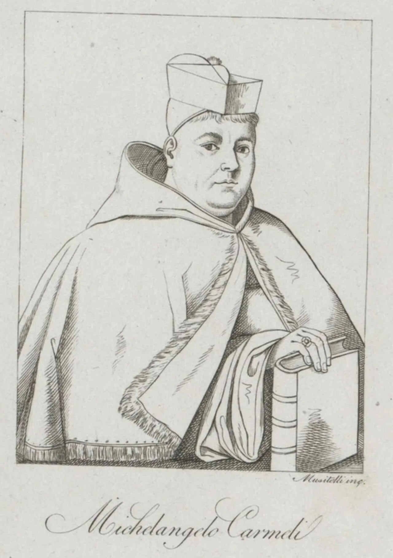 Portrait of Michelangelo Carmeli (1706–1766) – memorial page