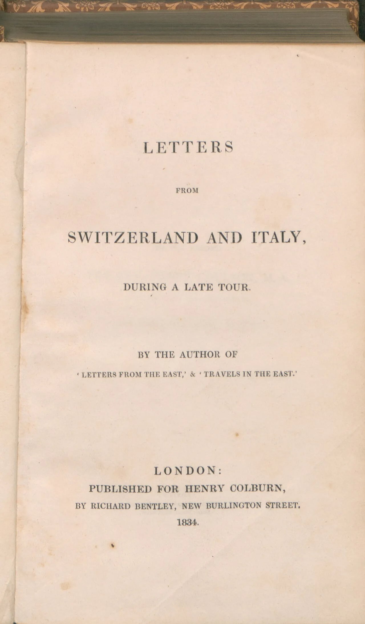 Porträt von John Carne (1789–1844) – Gedenkseite