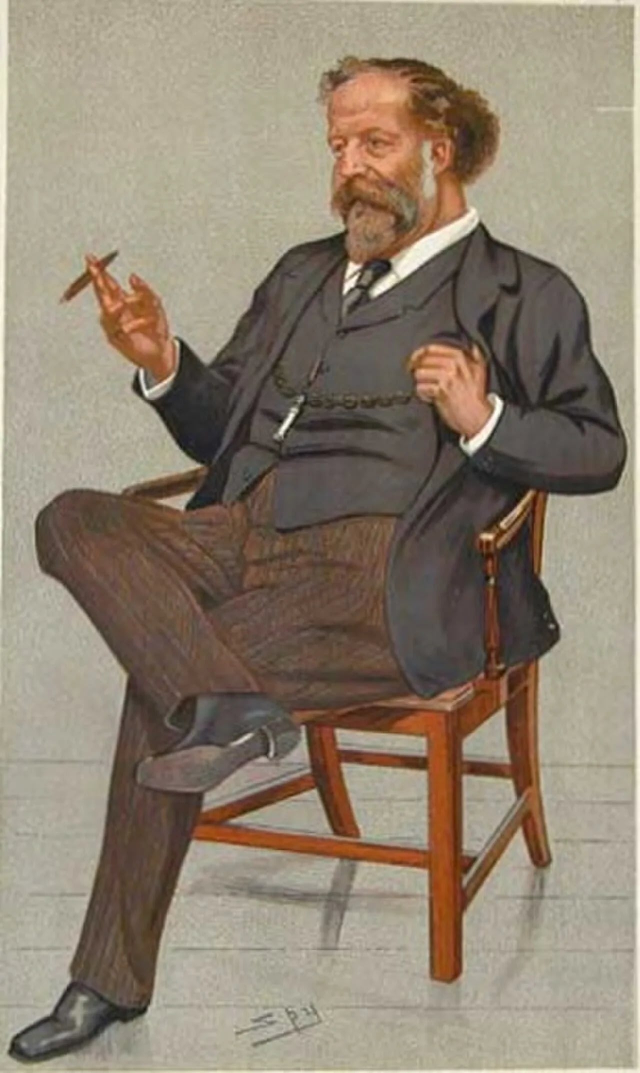 Portrait of J. Comyns Carr (1849–1916) – memorial page