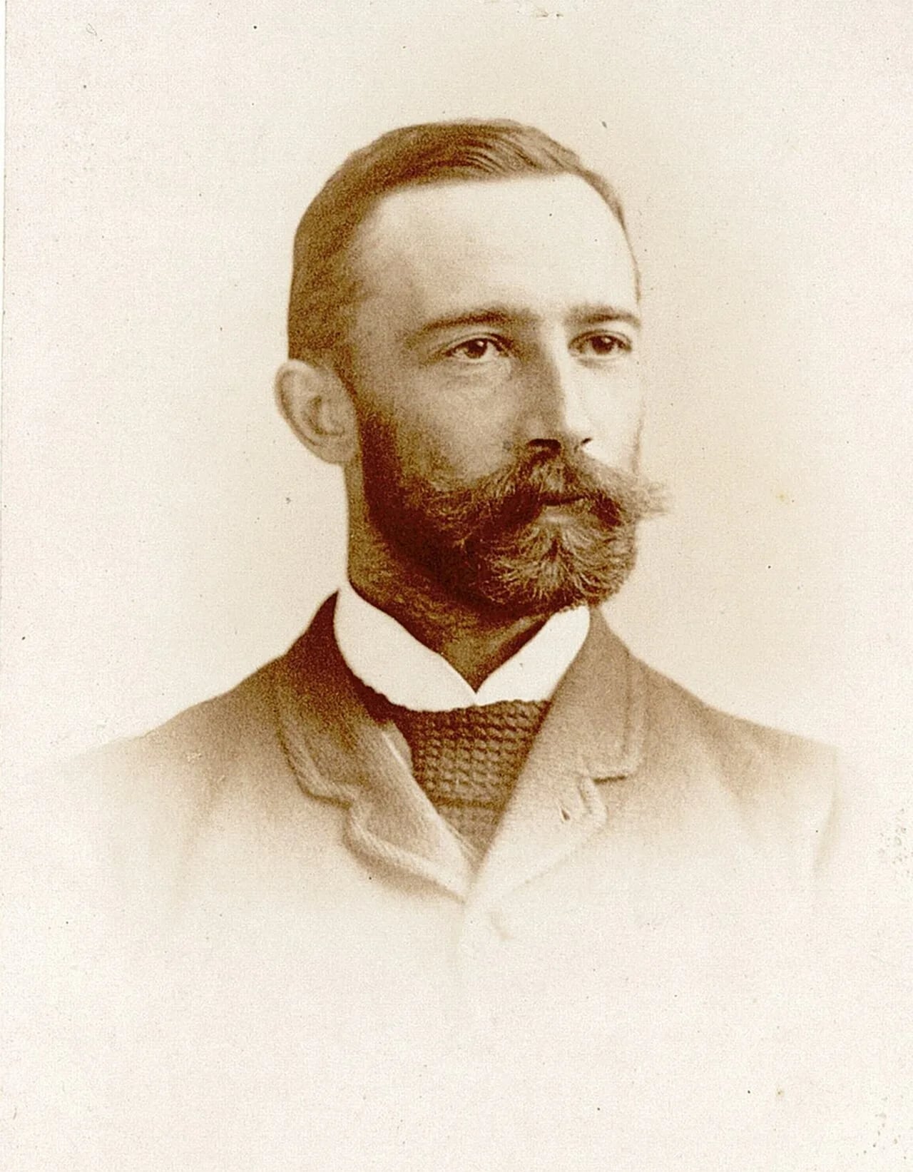 Porträt von Ole Falk Moe (1861–1913) – Gedenkseite