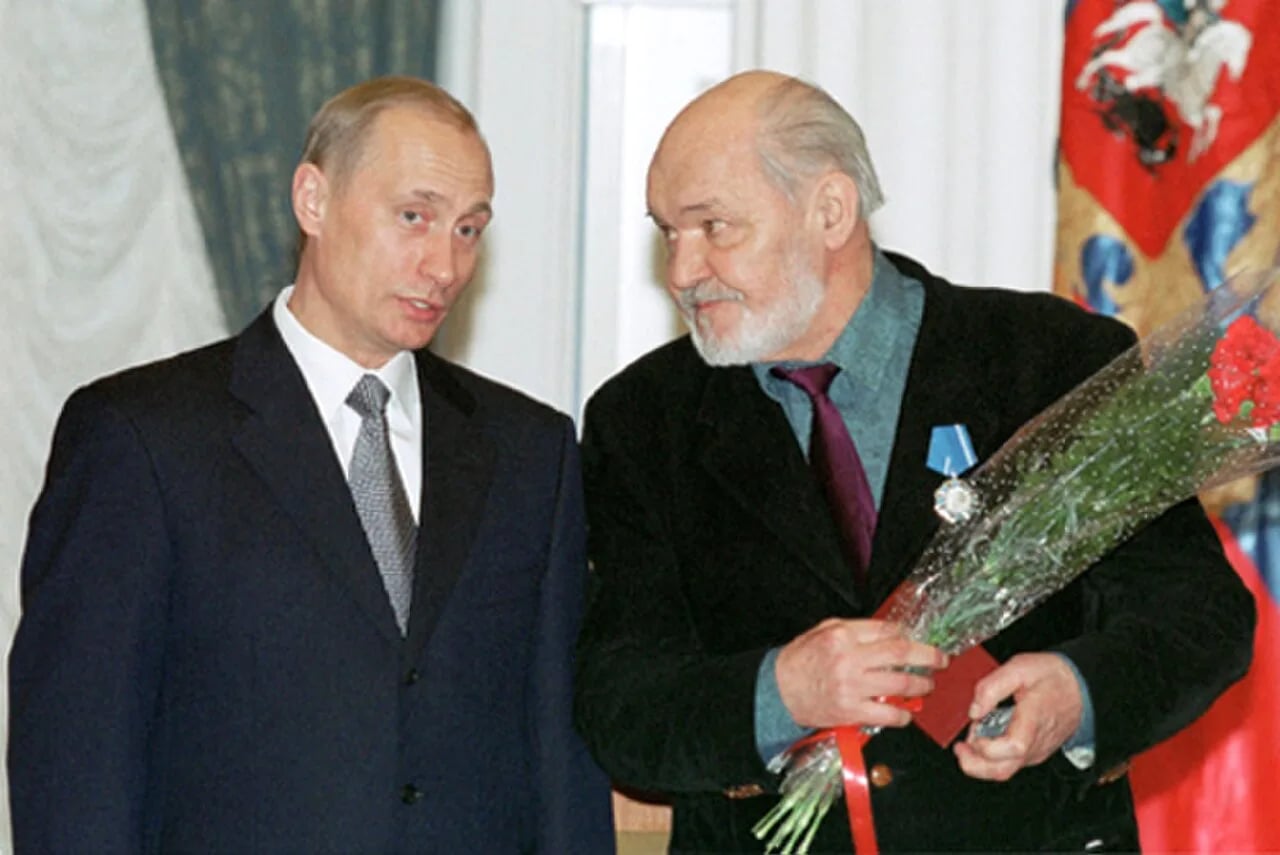 Porträt von Juri Fjodorowitsch Karjakin (1930–2011) – Gedenkseite