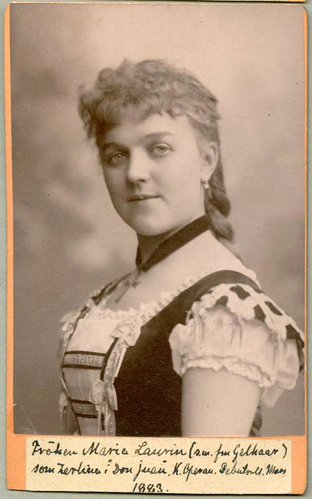 Portrait of Maria Gelhaar (1858–1929) – memorial page