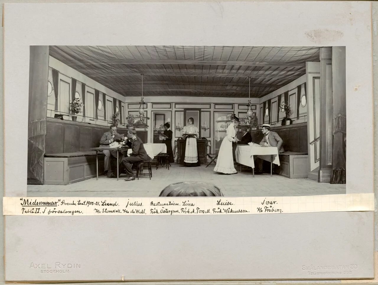 Portrait of Ida Charlotta Östergren (1865–1940) – memorial page