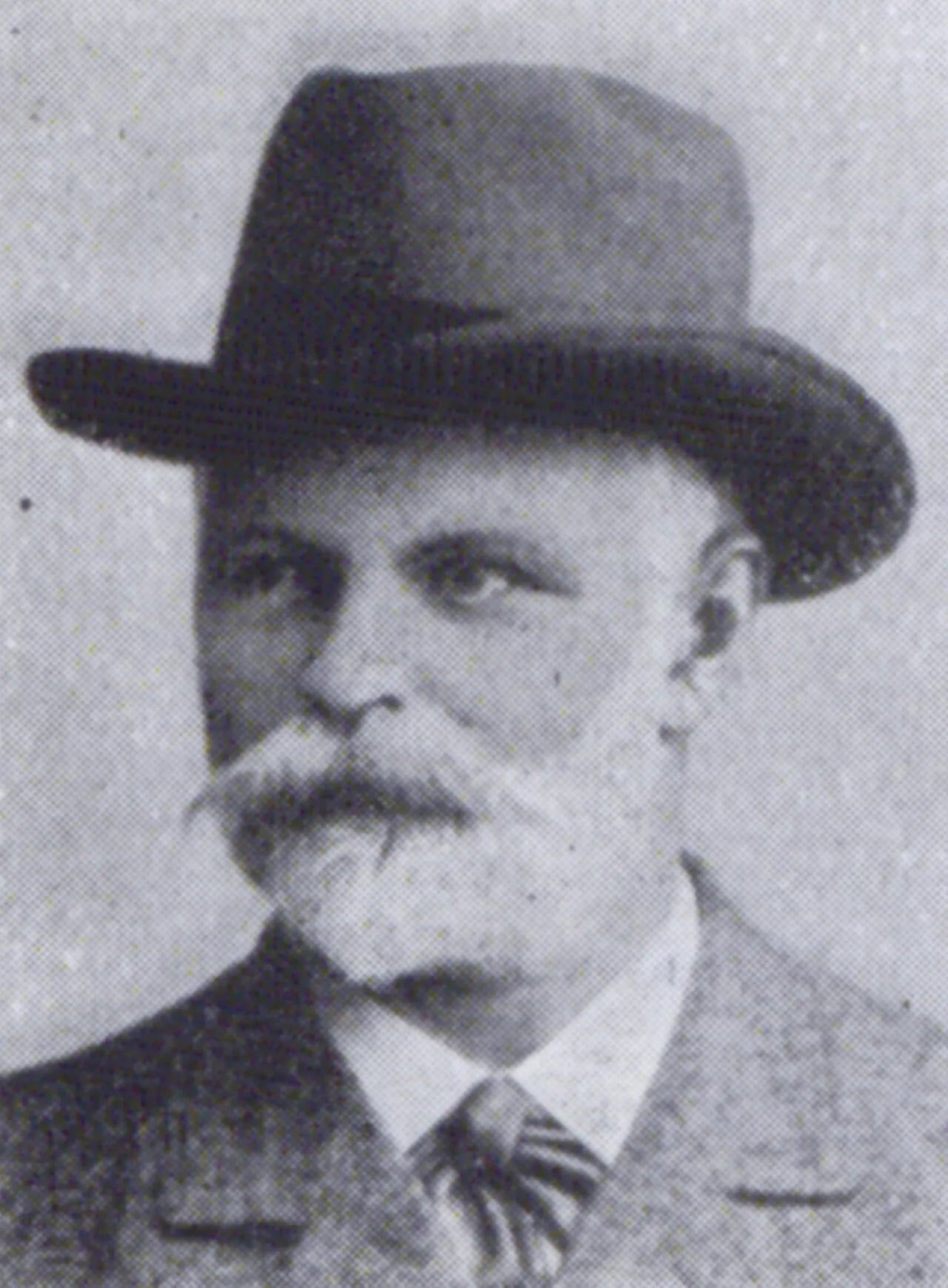 Porträt von Wilhelm Keck (1841–1900) – Gedenkseite