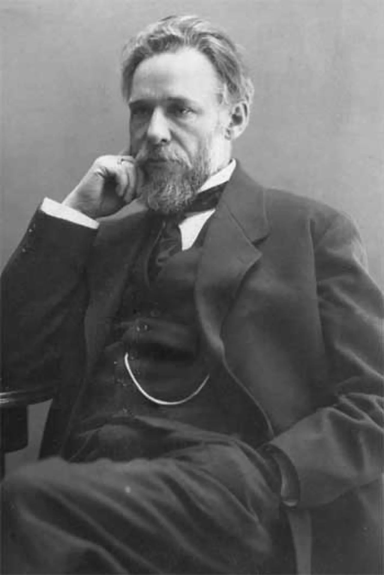Porträt von Nikolai Michailowitsch Kischkin (1864–1930) – Gedenkseite