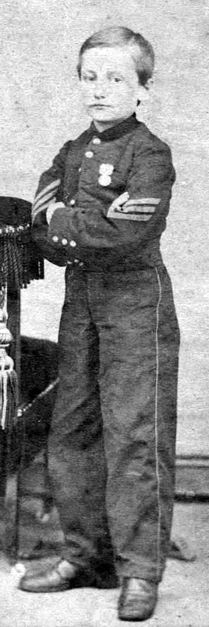 Portrait of John Clem (1851–1937) – memorial page
