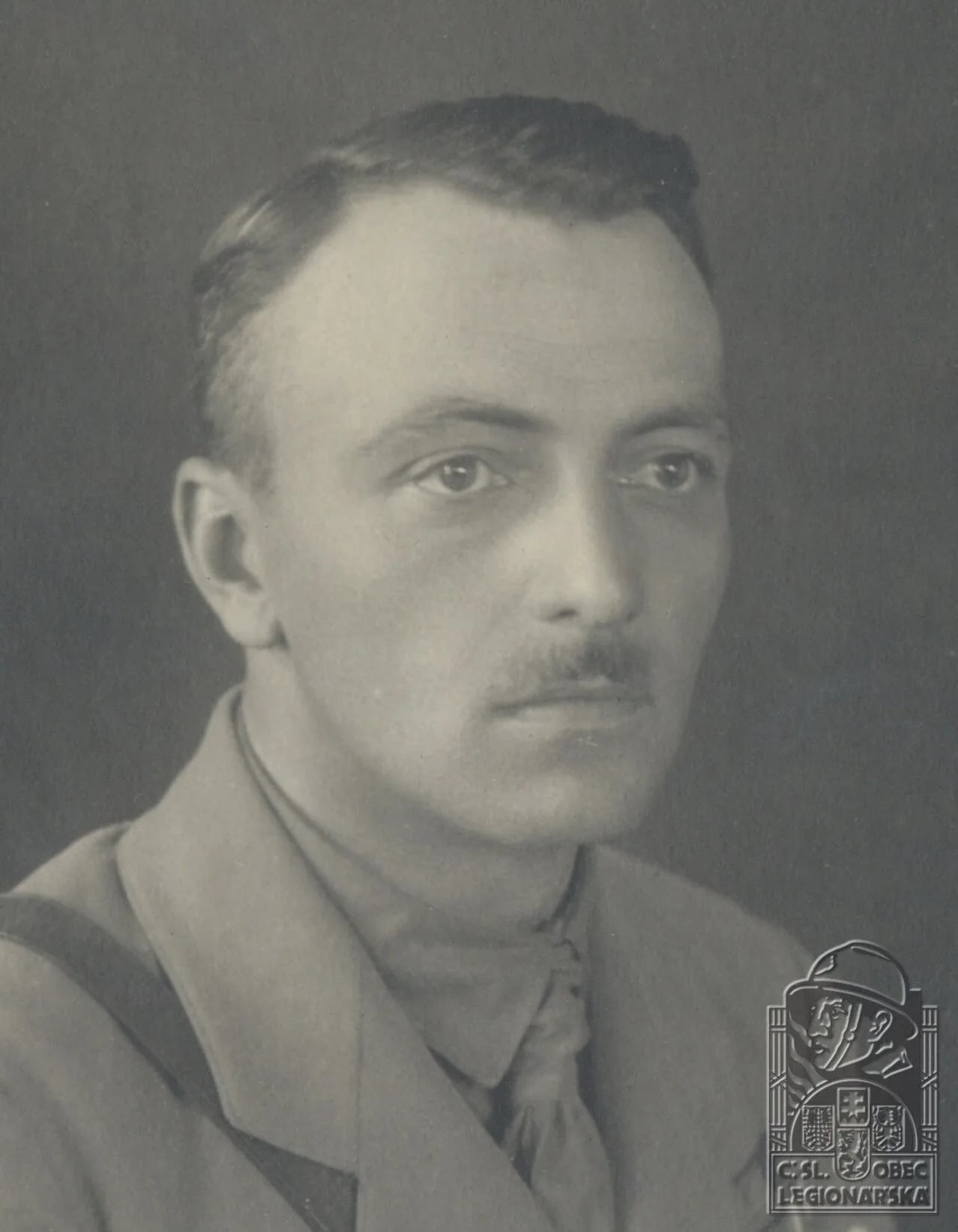 Porträt von Vojtěch Vladimír Klecanda (1888–1947) – Gedenkseite