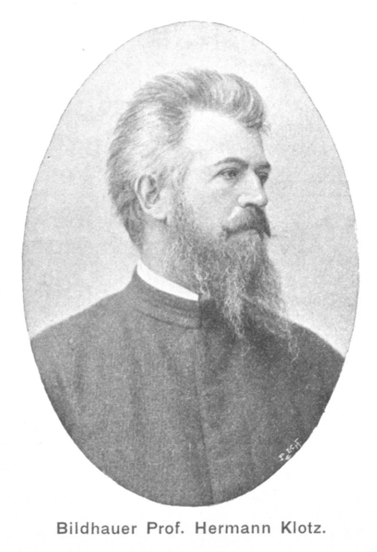 Porträt von Hermann Klotz (1850–1932) – Gedenkseite
