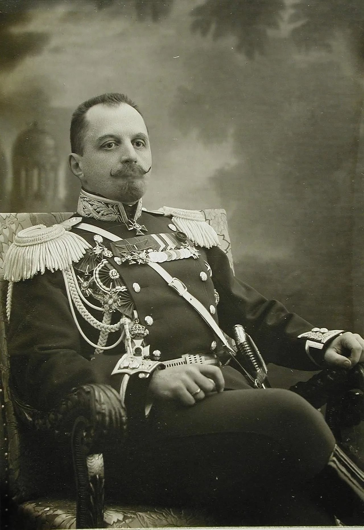 Porträt von Dmitry Knyazhevich (1874–1918) – Gedenkseite