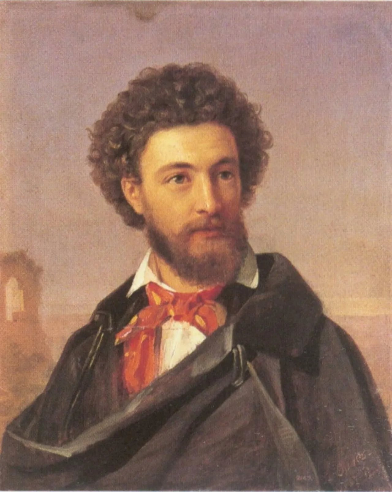 Porträt von Yegor Kovrigin (1819–1853) – Gedenkseite