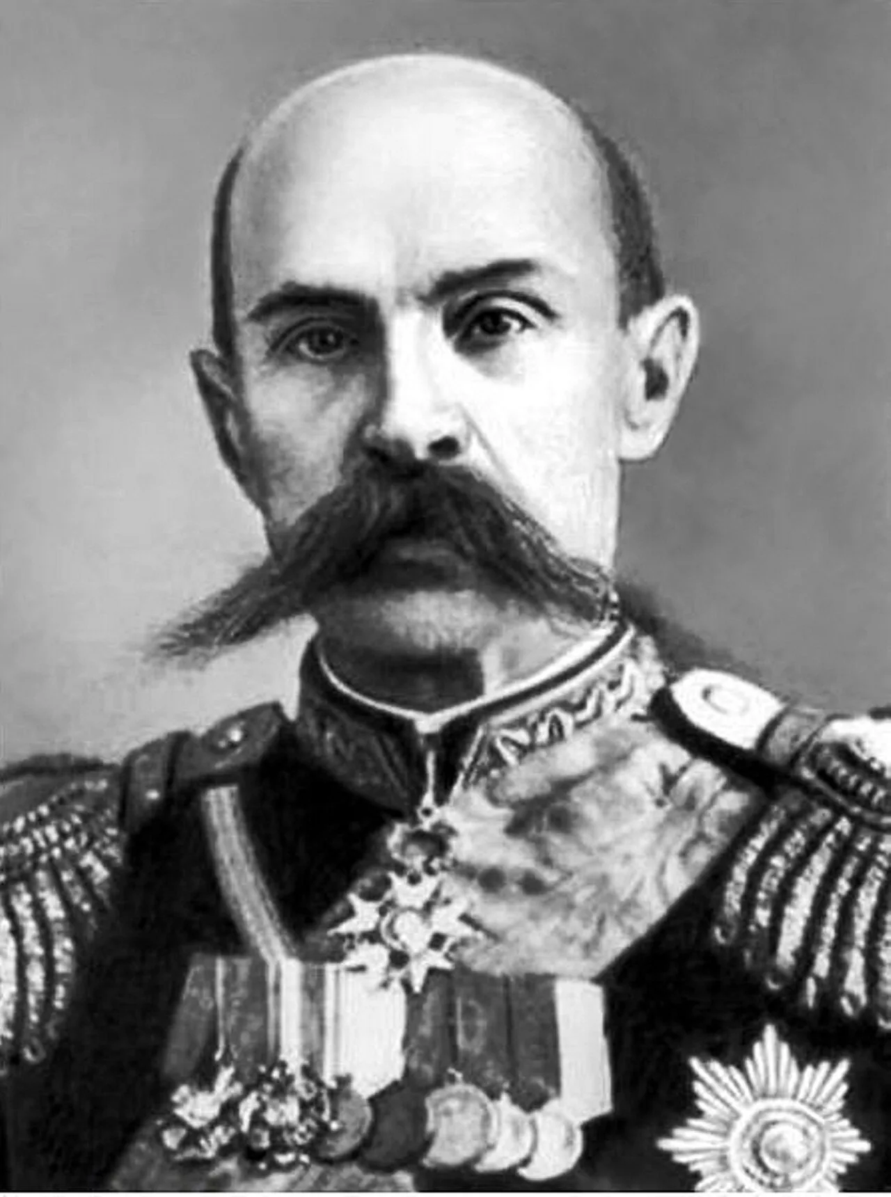 Porträt von Alexander Alexandrowitsch Koslow (1837–1924) – Gedenkseite