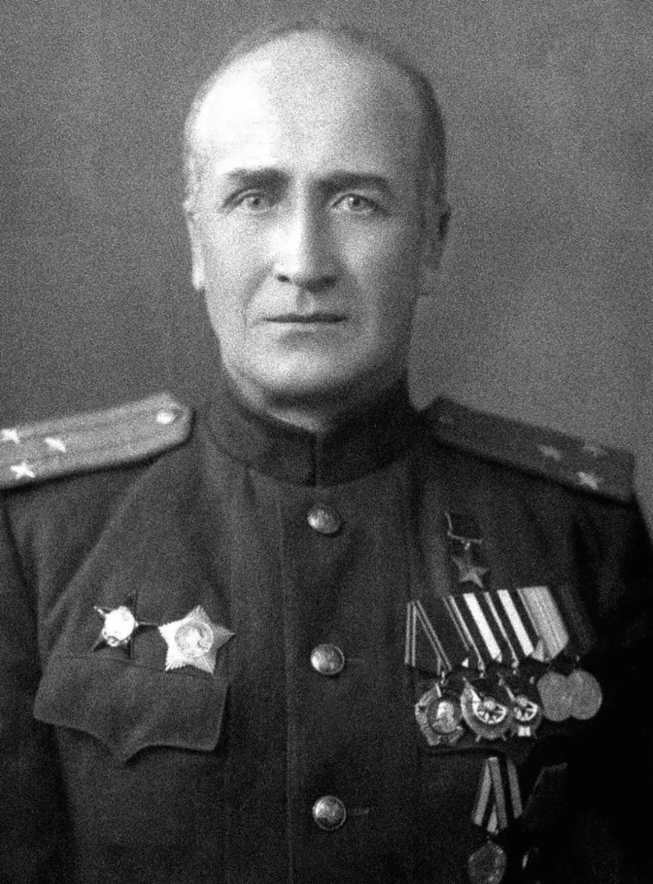 Porträt von Iwan Semjonowitsch Koslow (1902–1982) – Gedenkseite