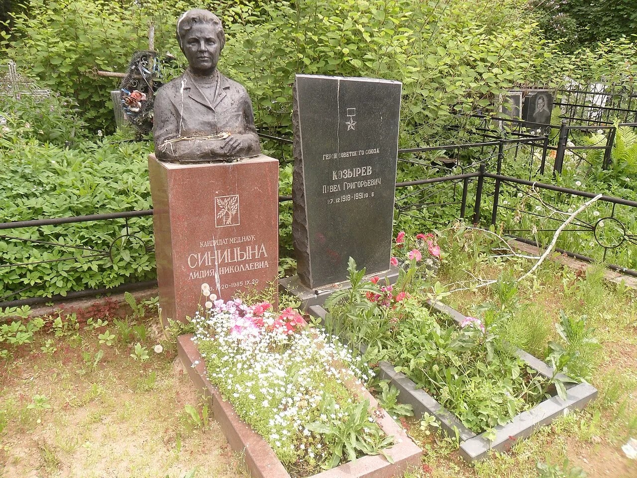 Porträt von Pawel Grigorjewitsch Kosyrew (1919–1991) – Gedenkseite