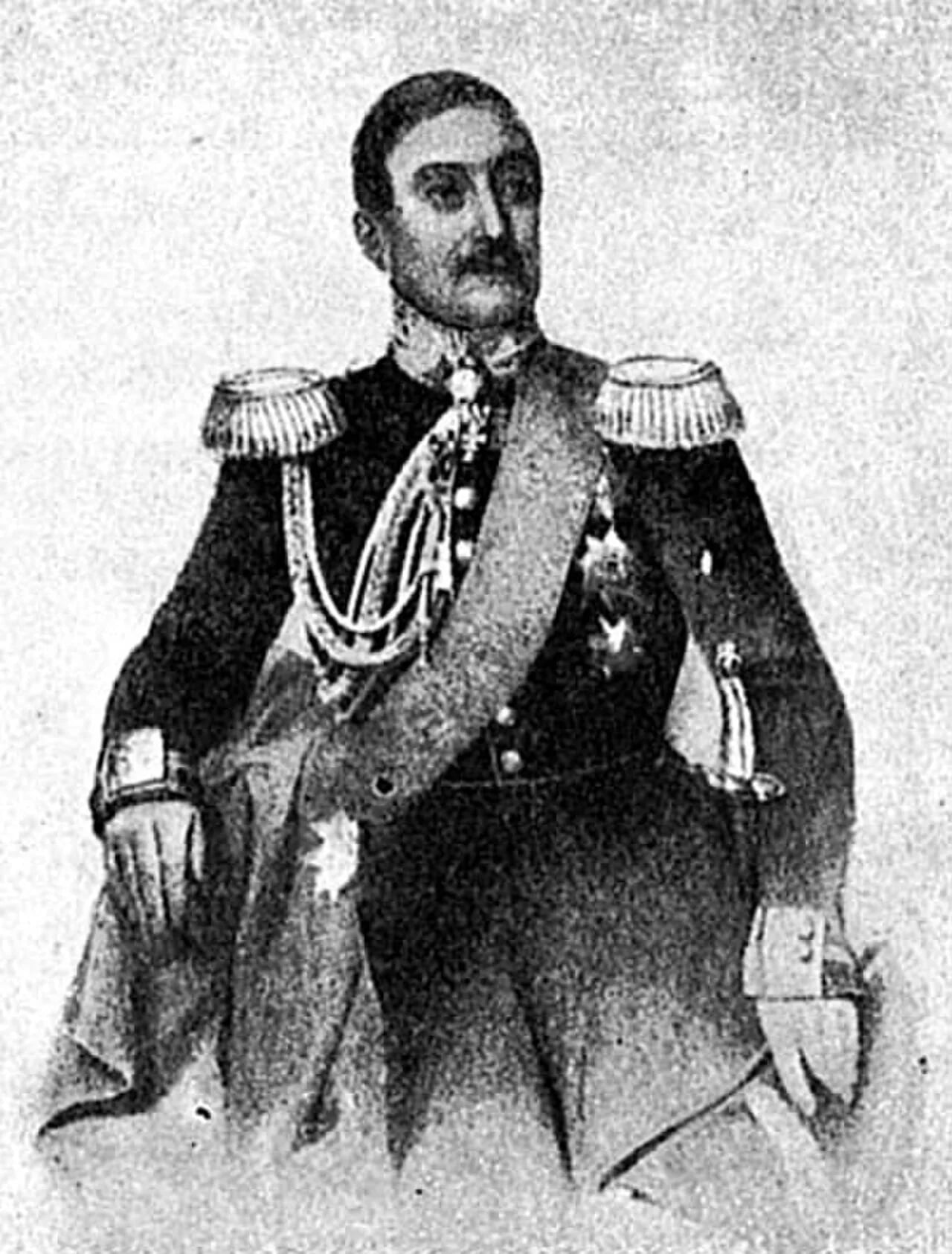 Portrait of Pavel Andreevich Kolzakov (1779–1864) – memorial page