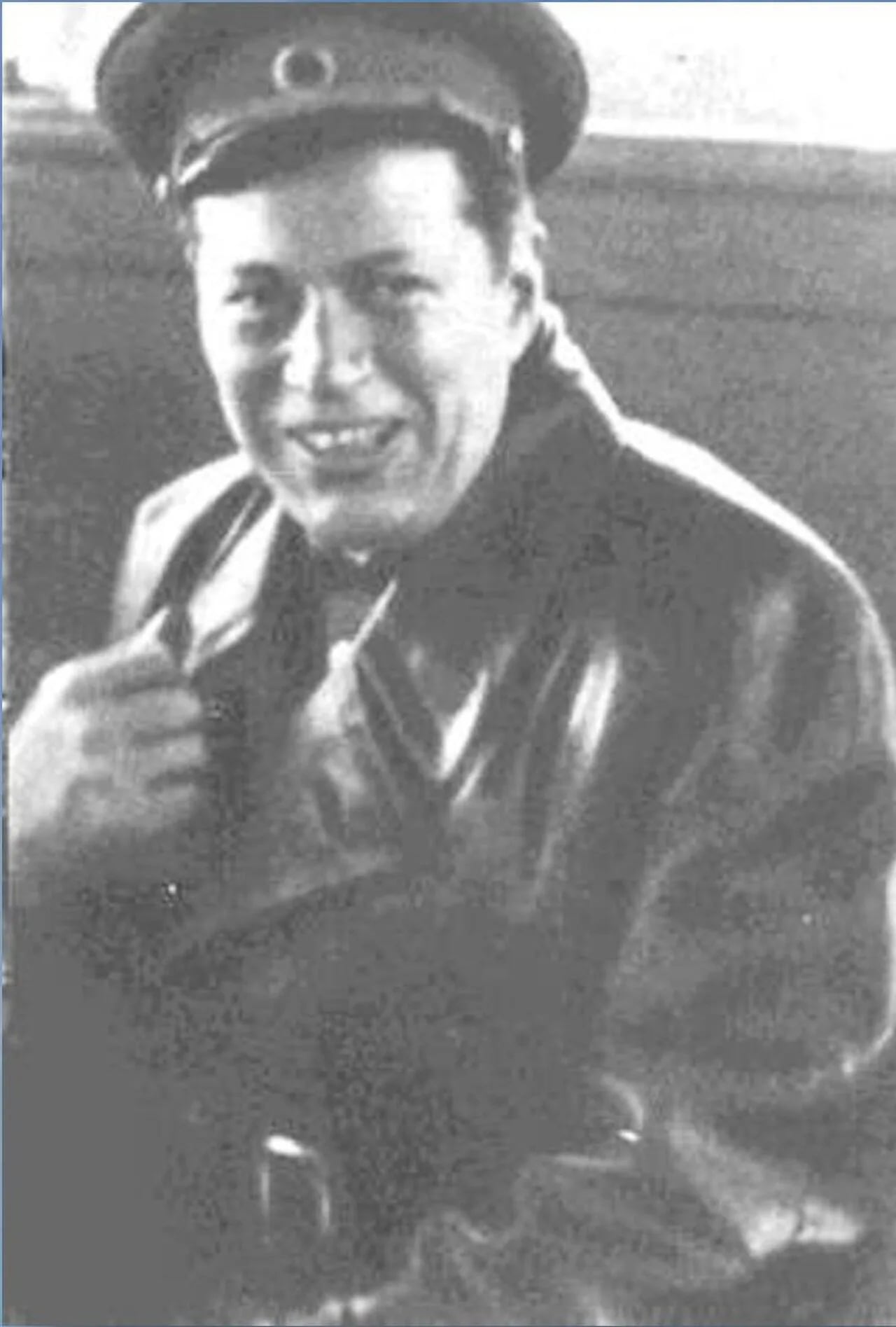 Porträt von Iwan Wassiljewitsch Komsin (1905–1983) – Gedenkseite