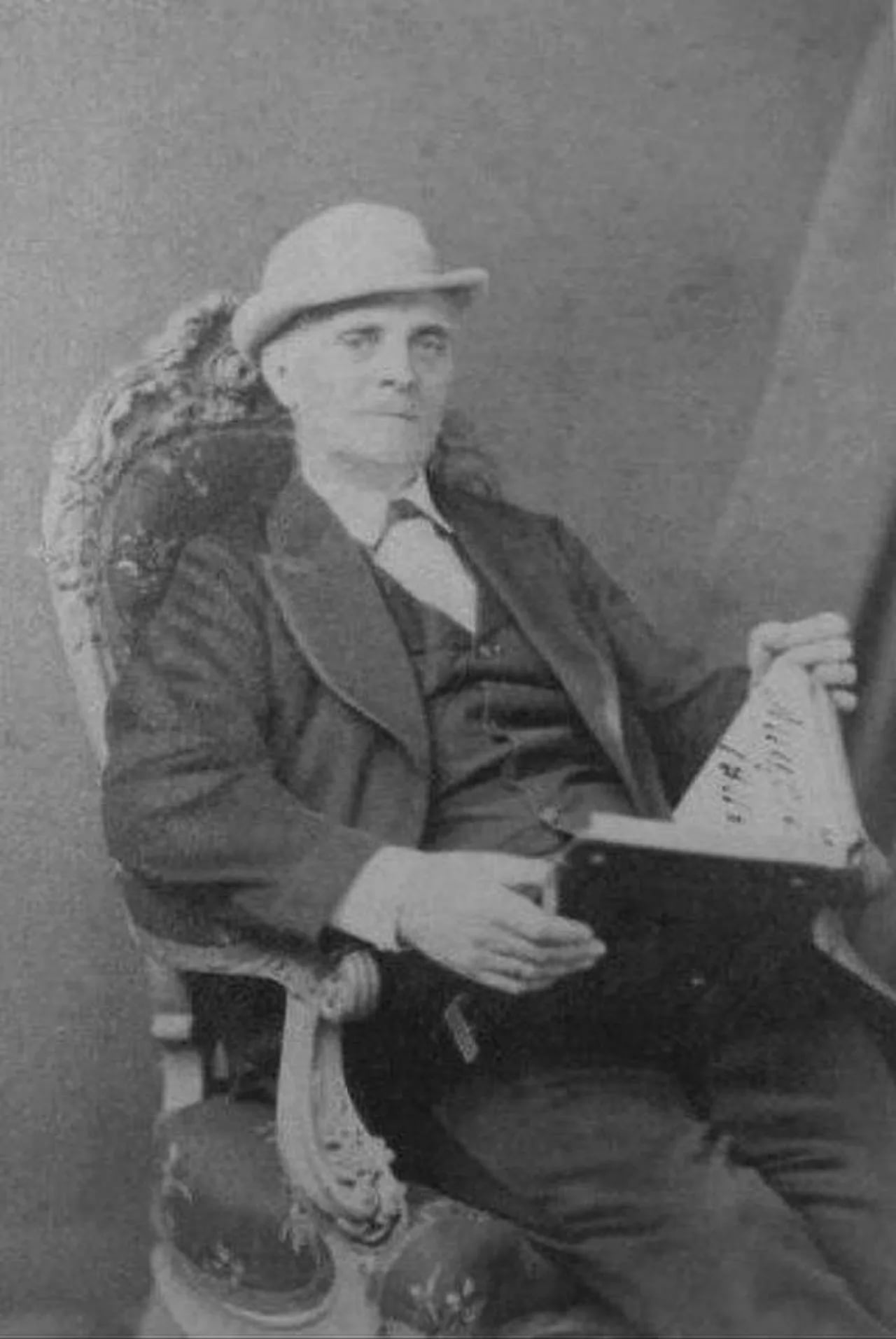 Porträt von Sergei Dmitrijewitsch Komowski (1799–1880) – Gedenkseite