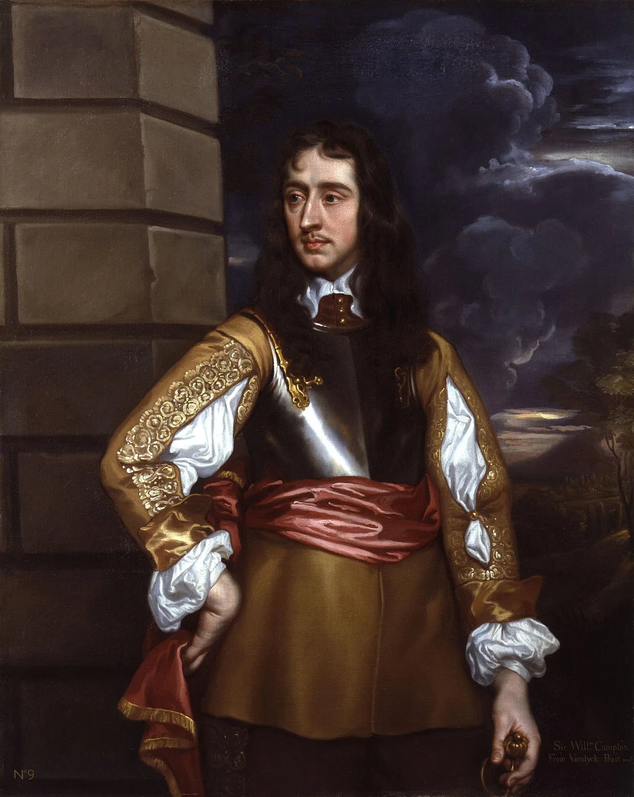 Portrait of William Compton (1625–1663) – memorial page