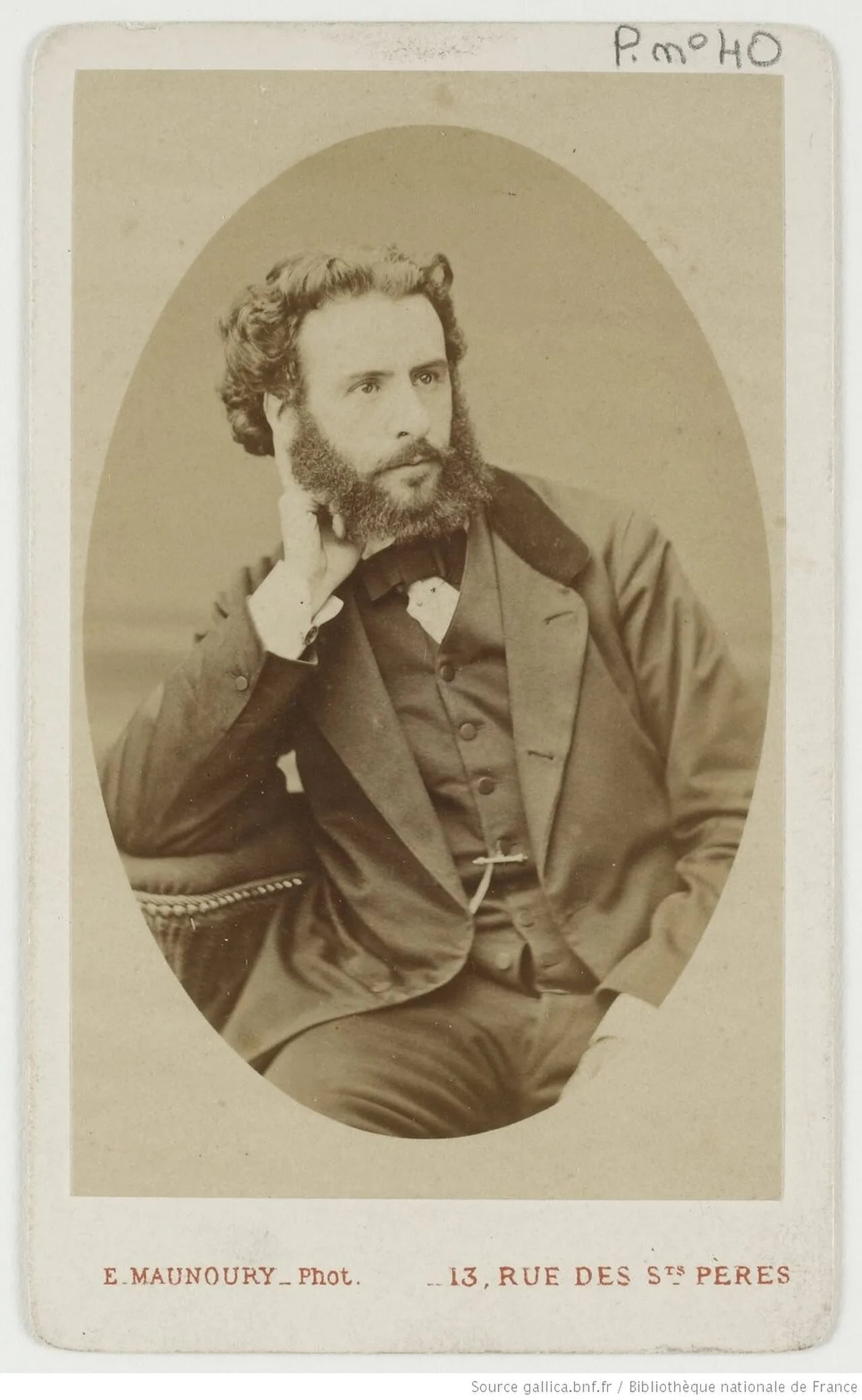 Porträt von Richard Cortambert (1836–1884) – Gedenkseite