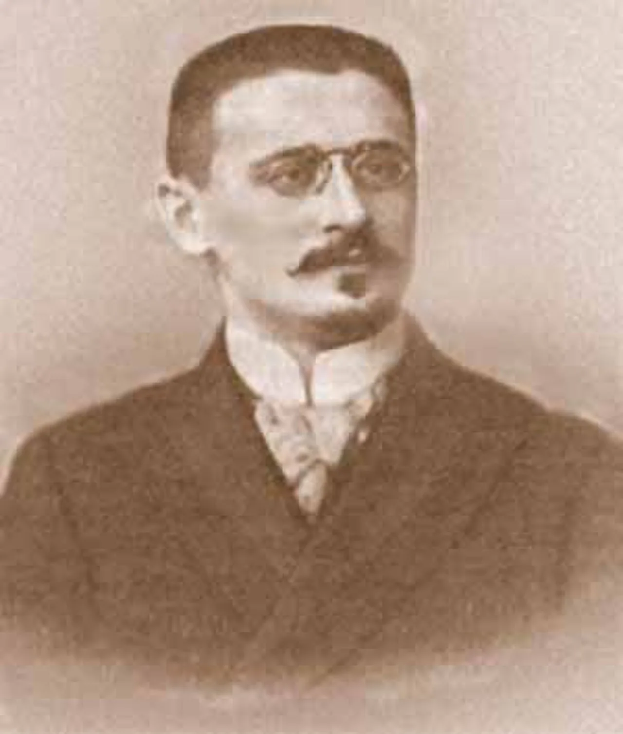 Porträt von Alexander Alexejewitsch Kondratjew (1876–1967) – Gedenkseite