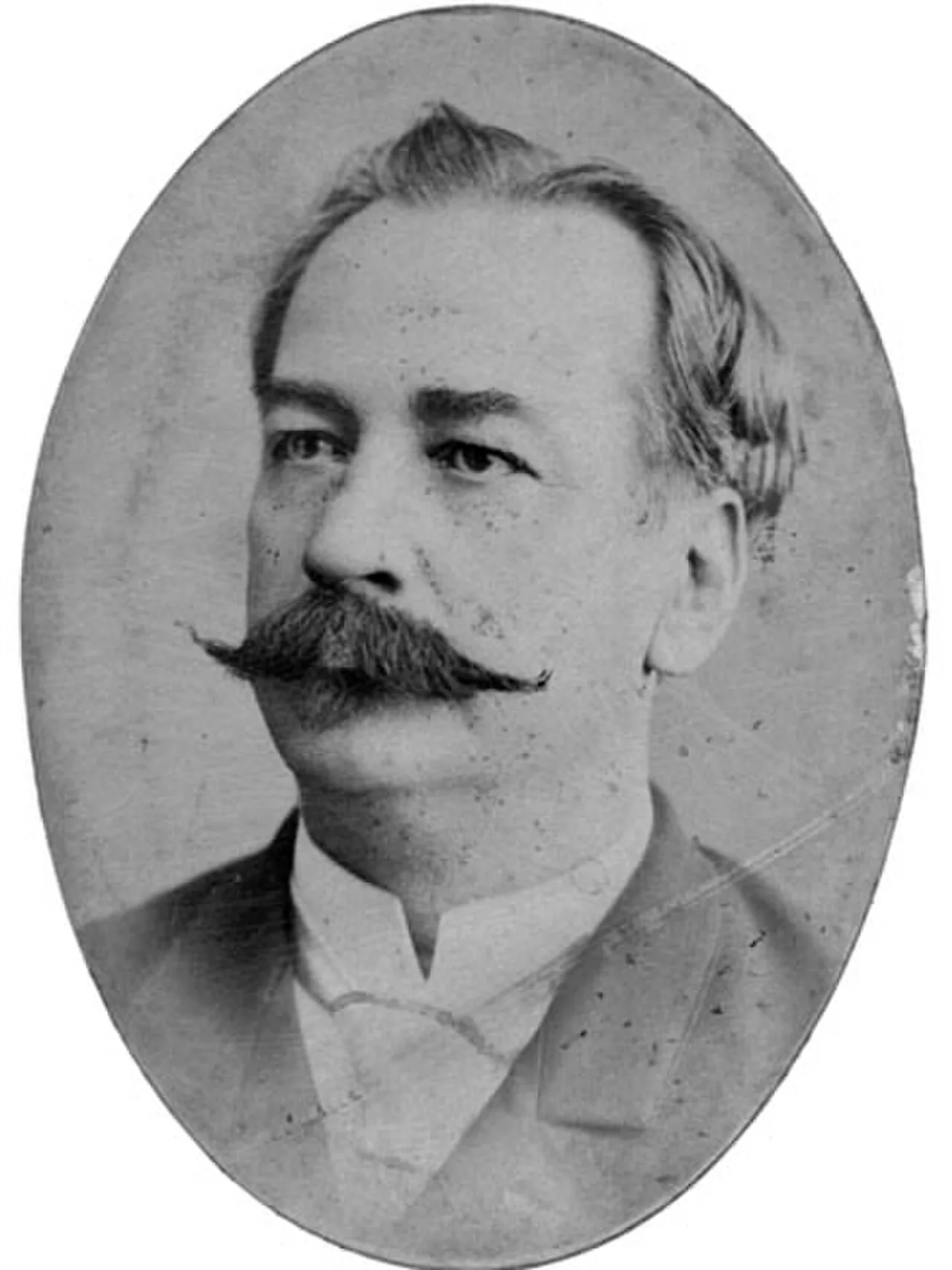 Porträt von Marcolino Moura (1838–1908) – Gedenkseite