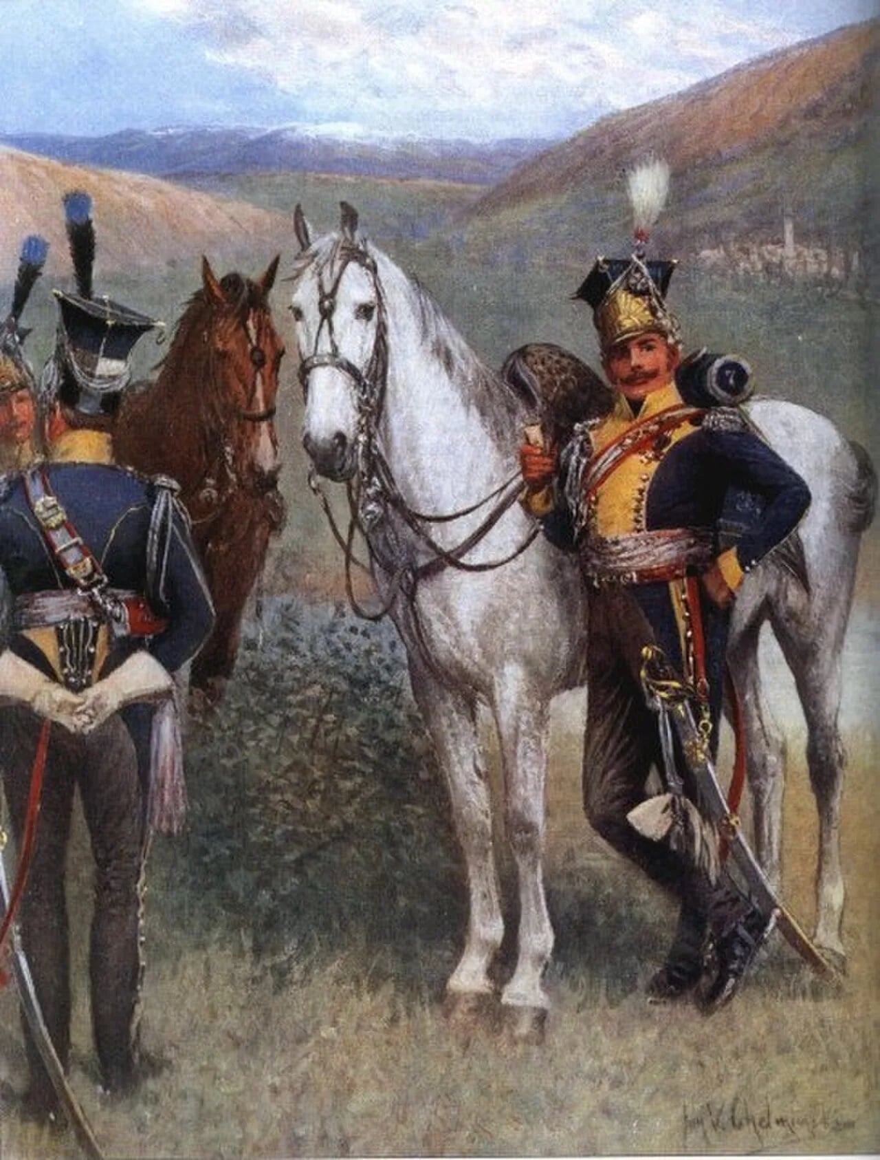 Porträt von Jan Konopka (1777–1814) – Gedenkseite