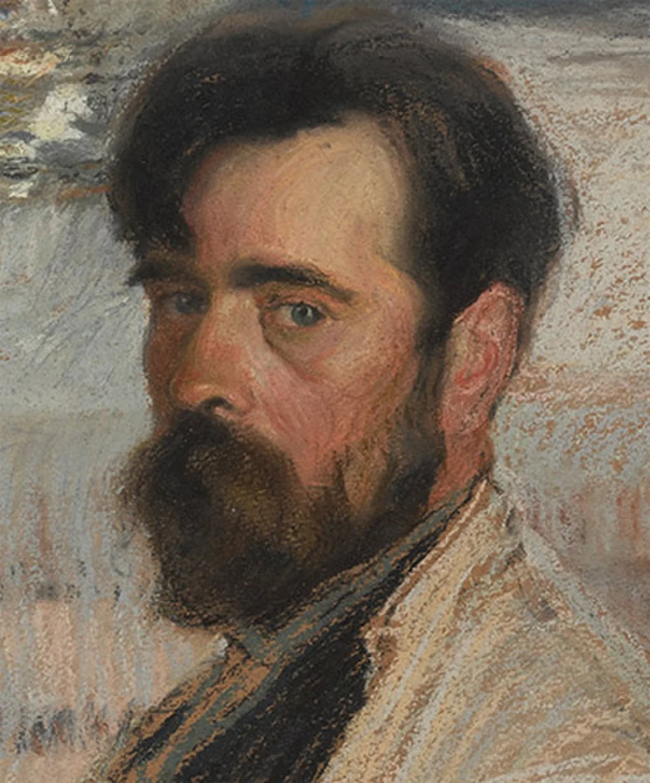 Porträt von Aleksej Michailowitsch Korin (1865–1923) – Gedenkseite