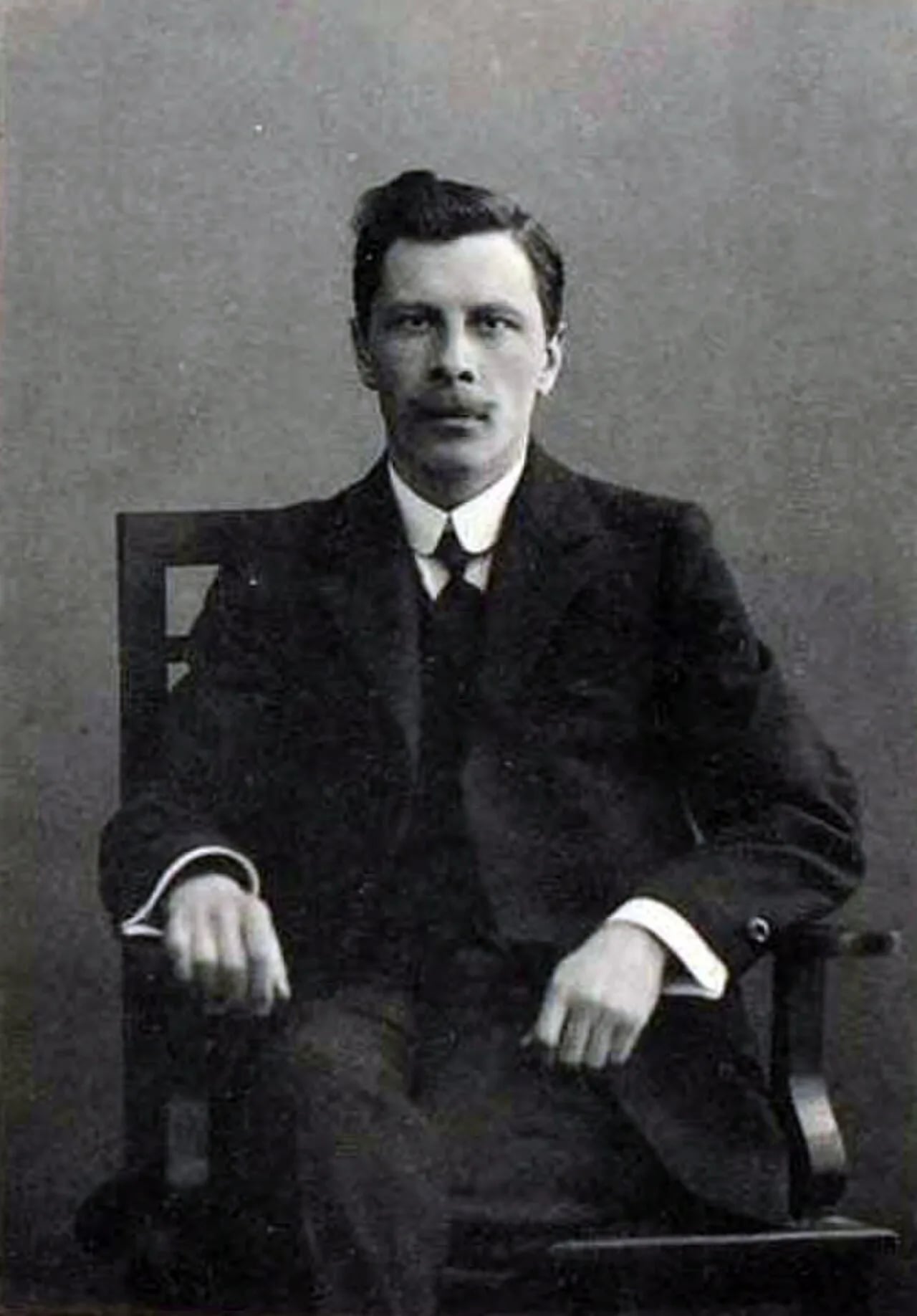 Porträt von German Emiljewitsch Korizki (1877–1949) – Gedenkseite