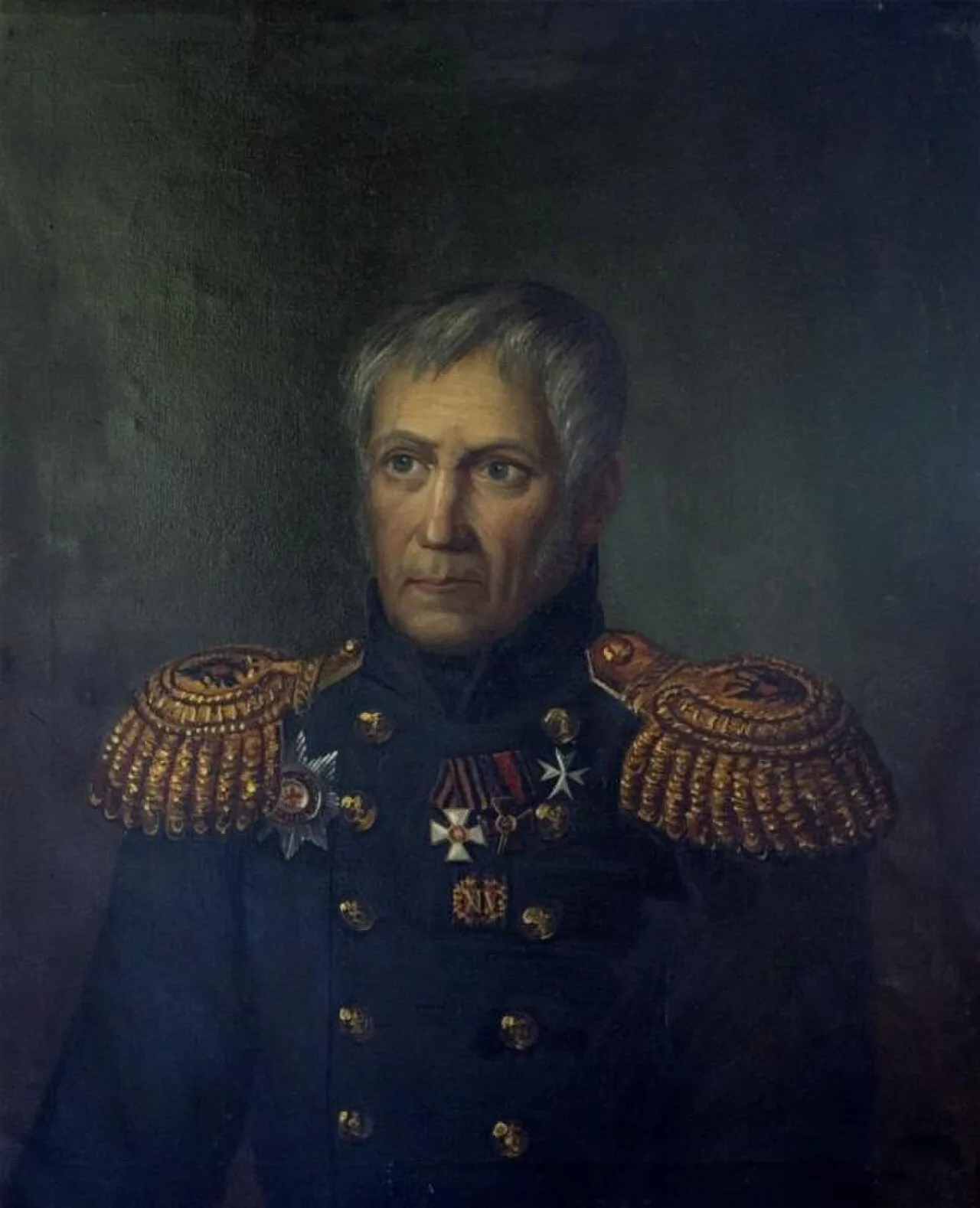 Porträt von Maksim Korobka (1759–1836) – Gedenkseite